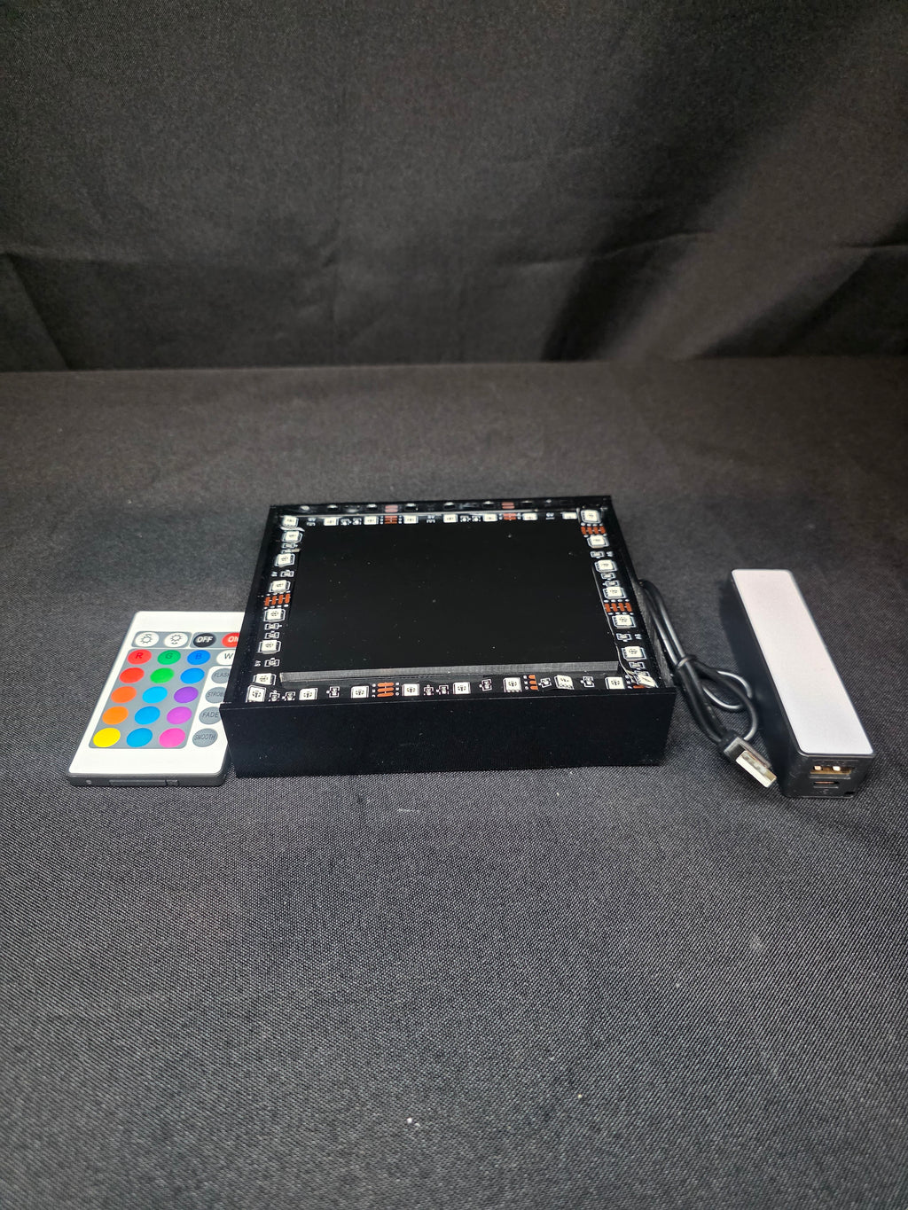 A Multi-Color LED Base Stand