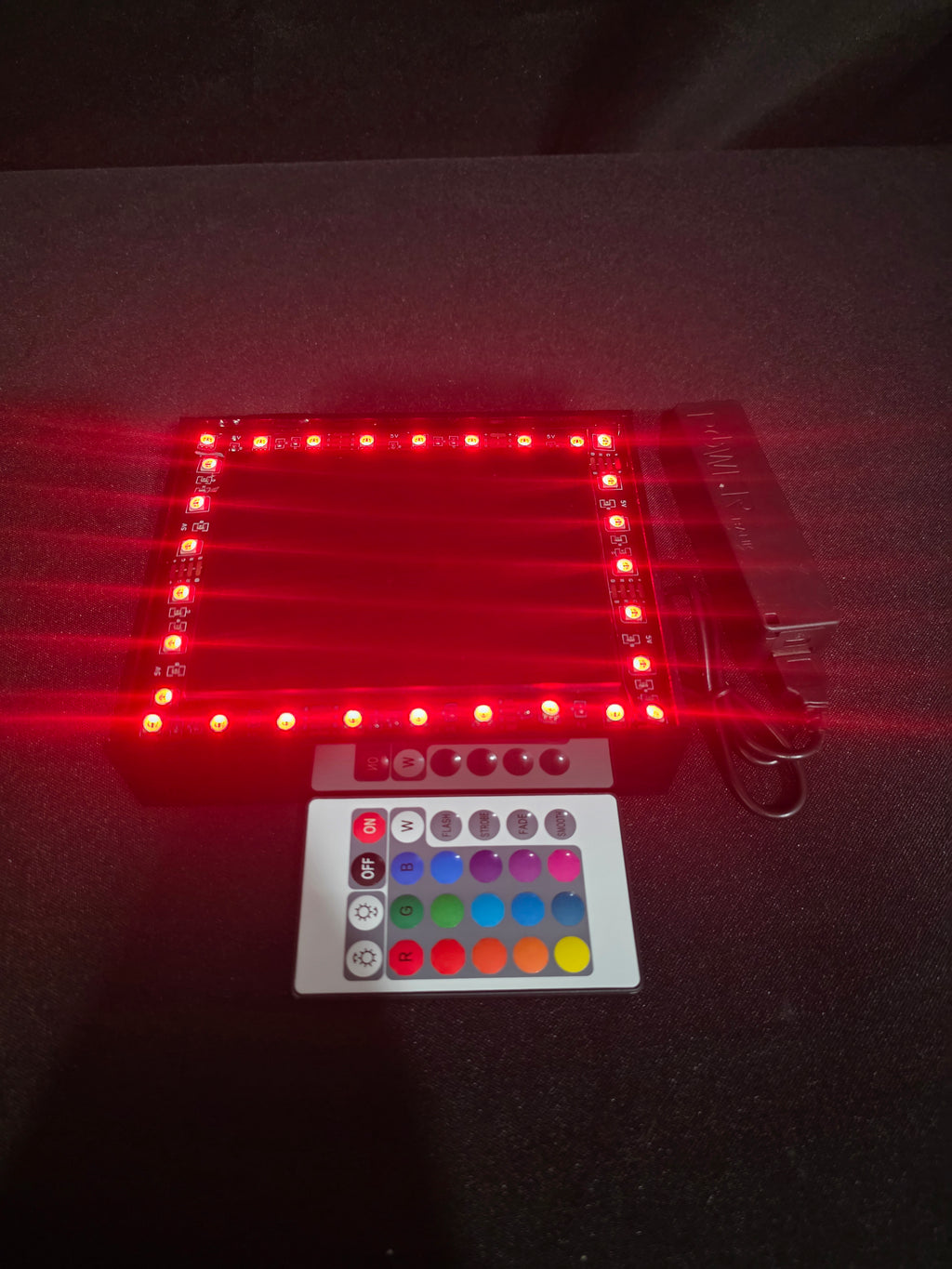 A Multi-Color LED Base Stand