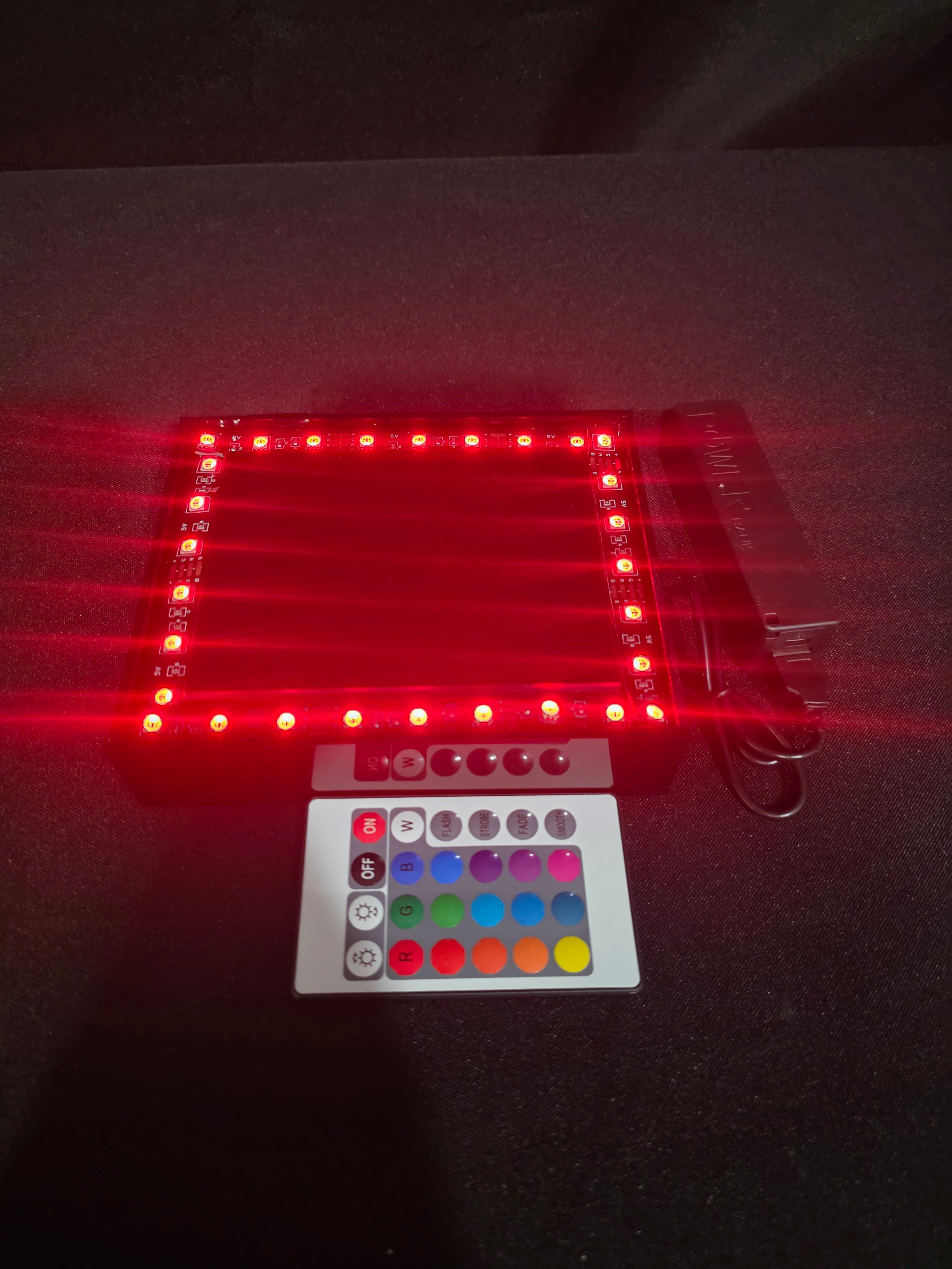 A Multi-Color LED Base Stand