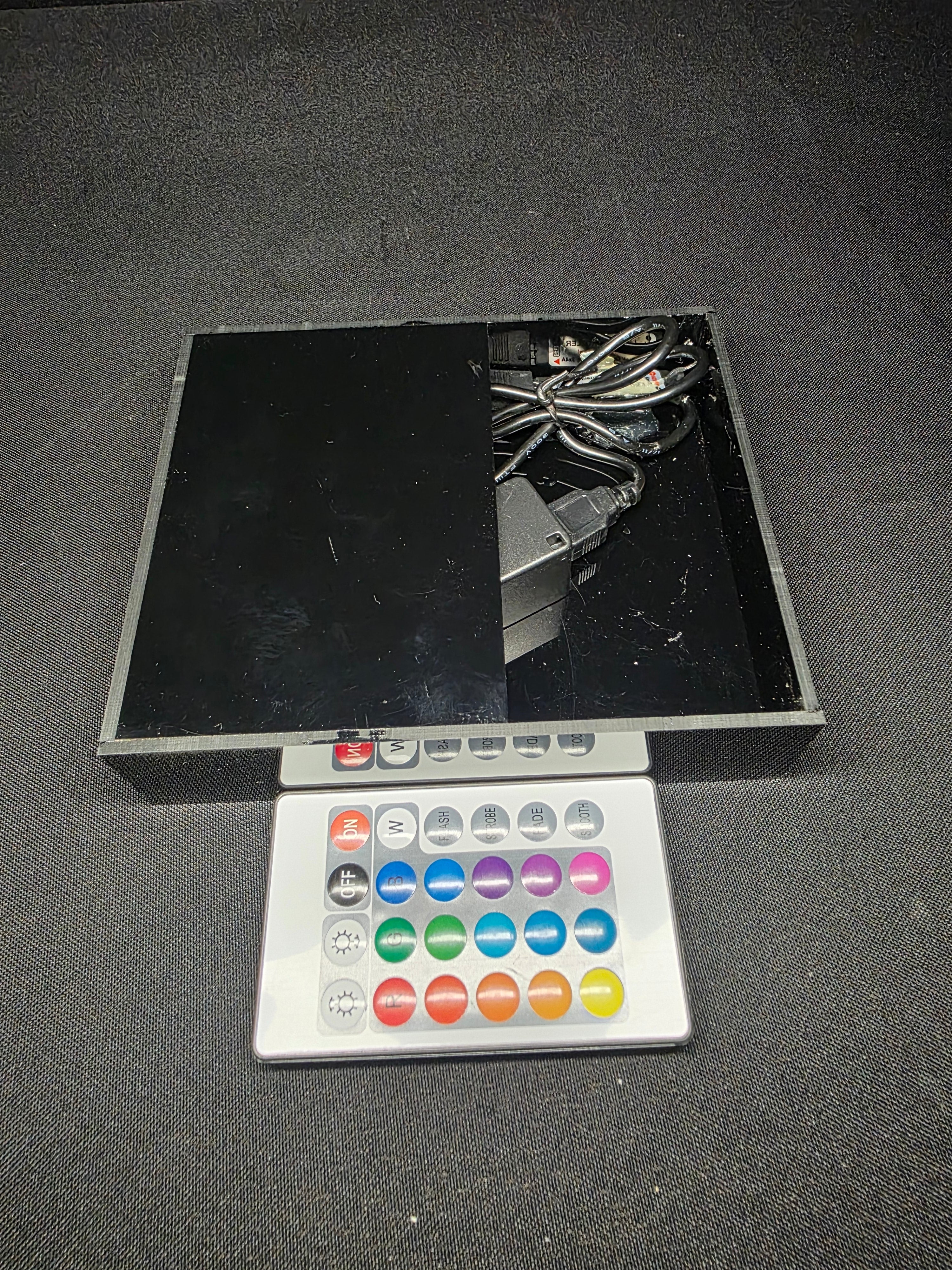 A Multi-Color LED Base Stand