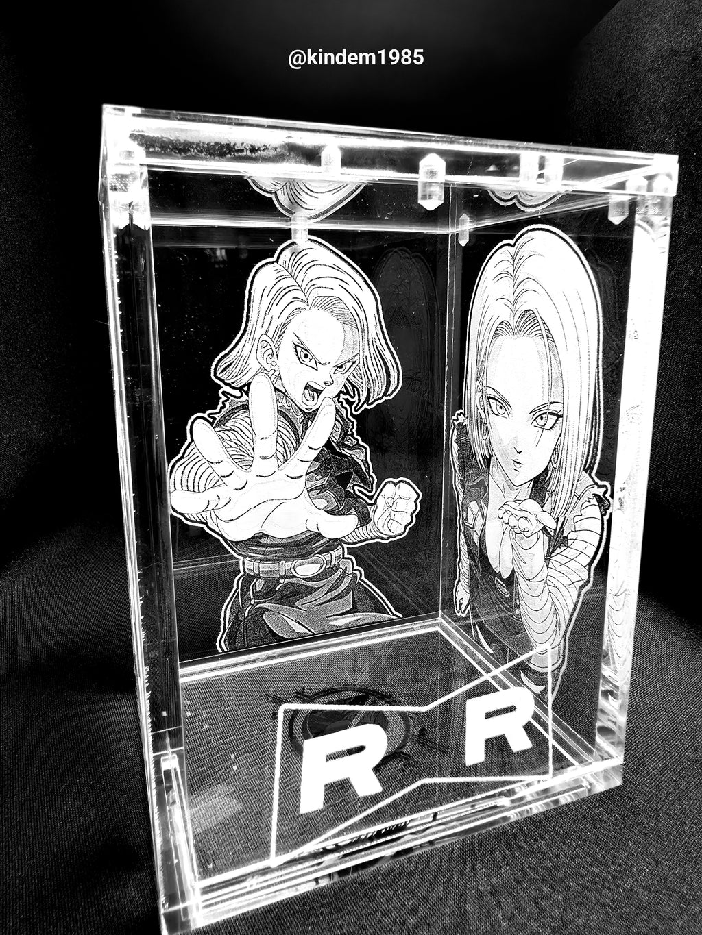 Android 18 DBZ Funko Pop Custom Premium Armor