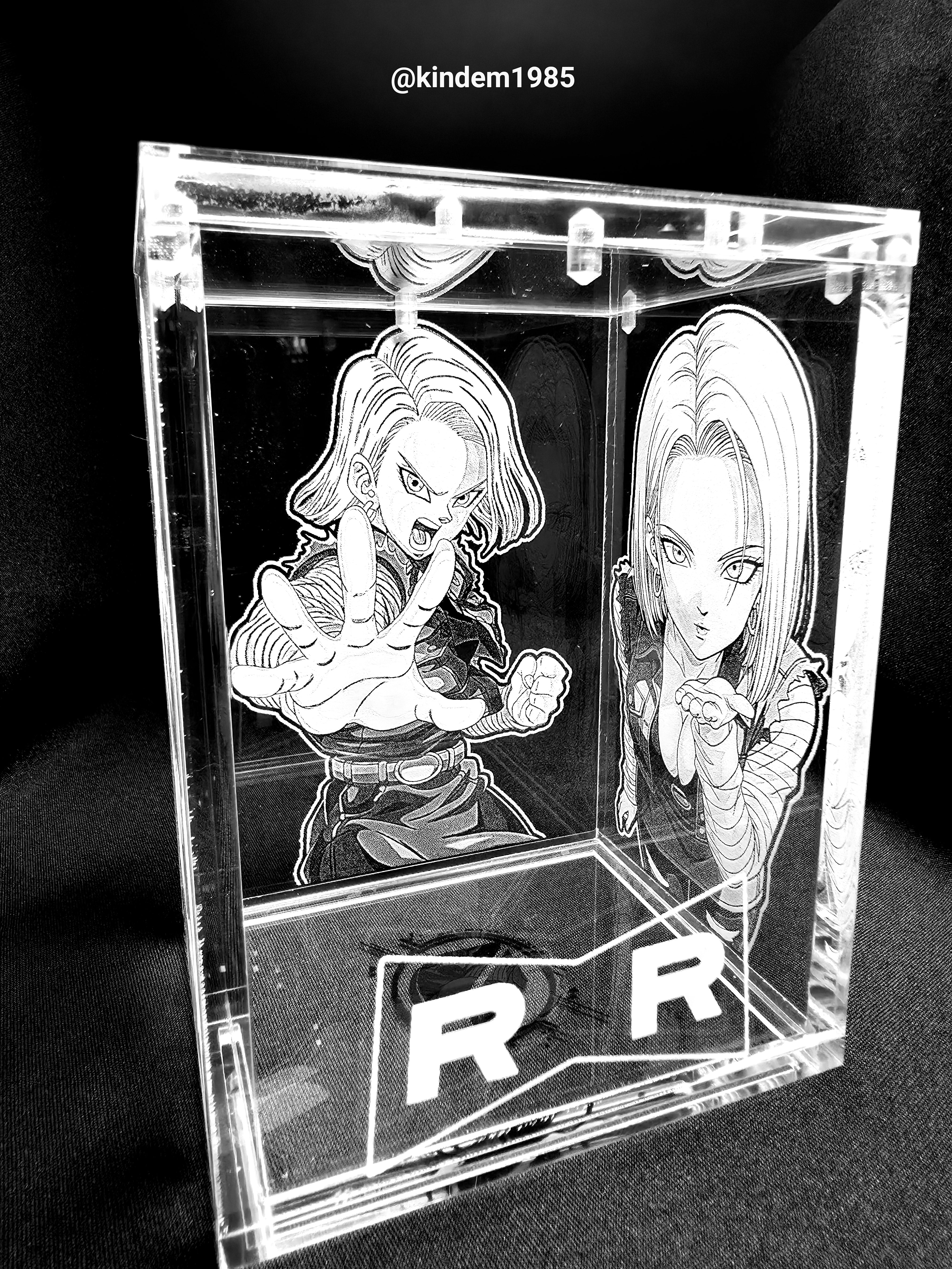 Android 18 DBZ Funko Pop Custom Premium Armor