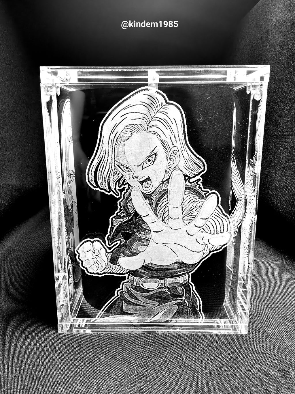 Android 18 DBZ Funko Pop Custom Premium Armor
