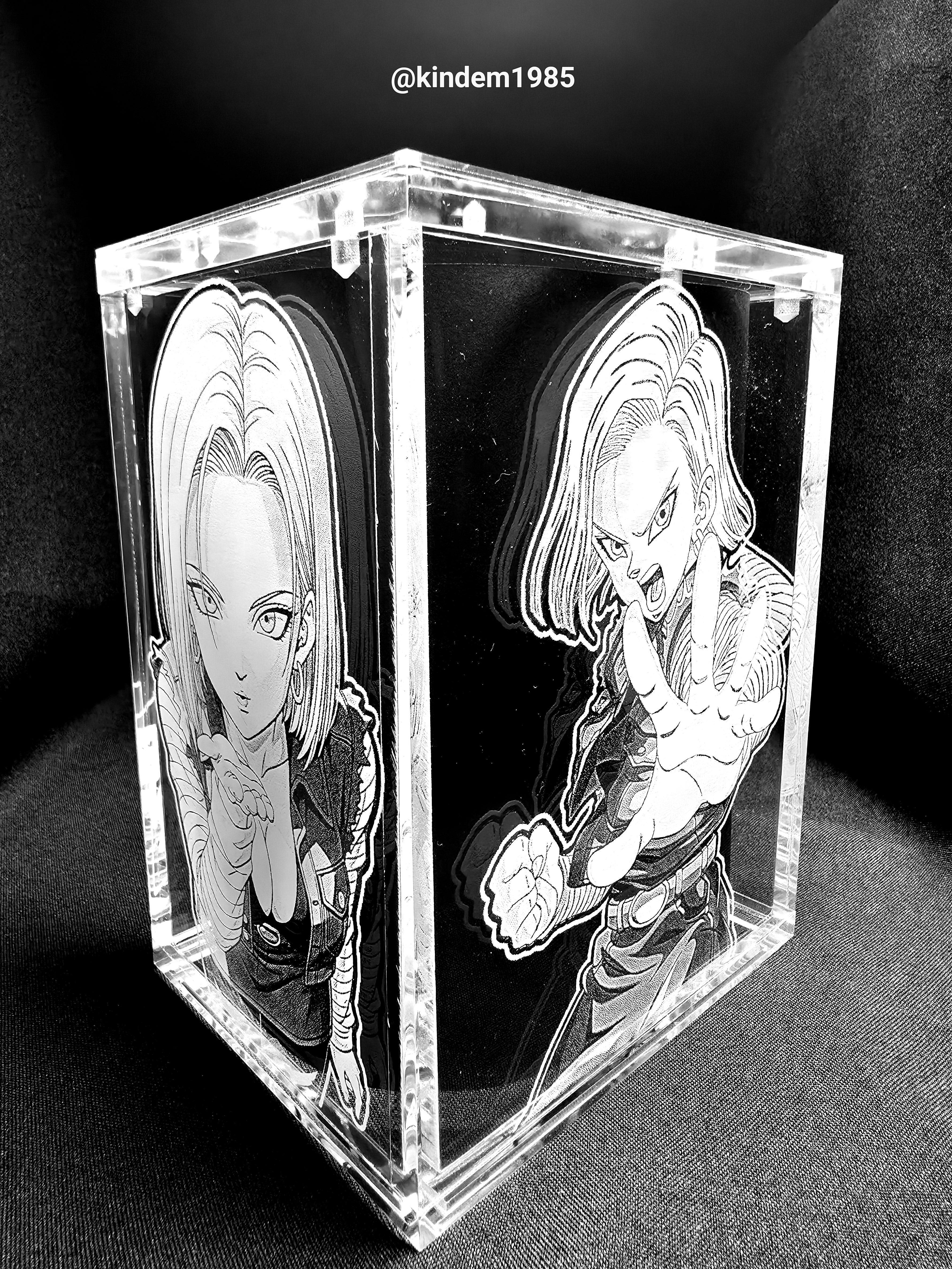 Android 18 DBZ Funko Pop Custom Premium Armor