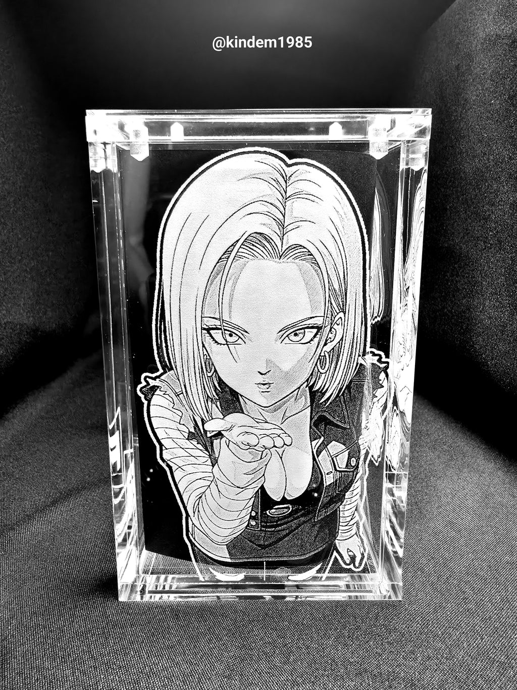 Android 18 DBZ Funko Pop Custom Premium Armor
