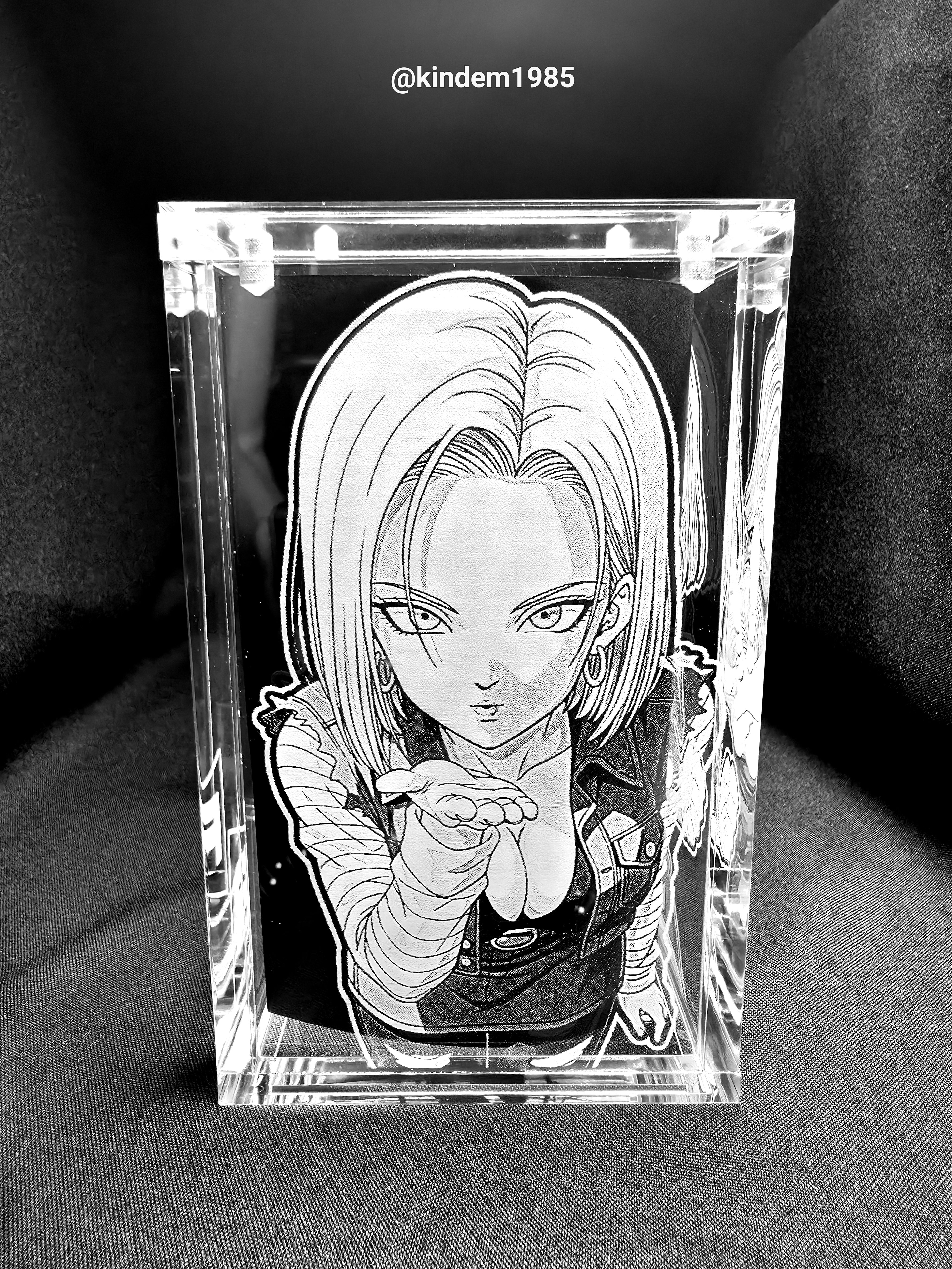 Android 18 DBZ Funko Pop Custom Premium Armor