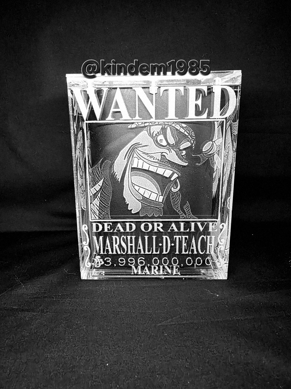 Black Beard One Piece Funko Pop Custom Premium Armor