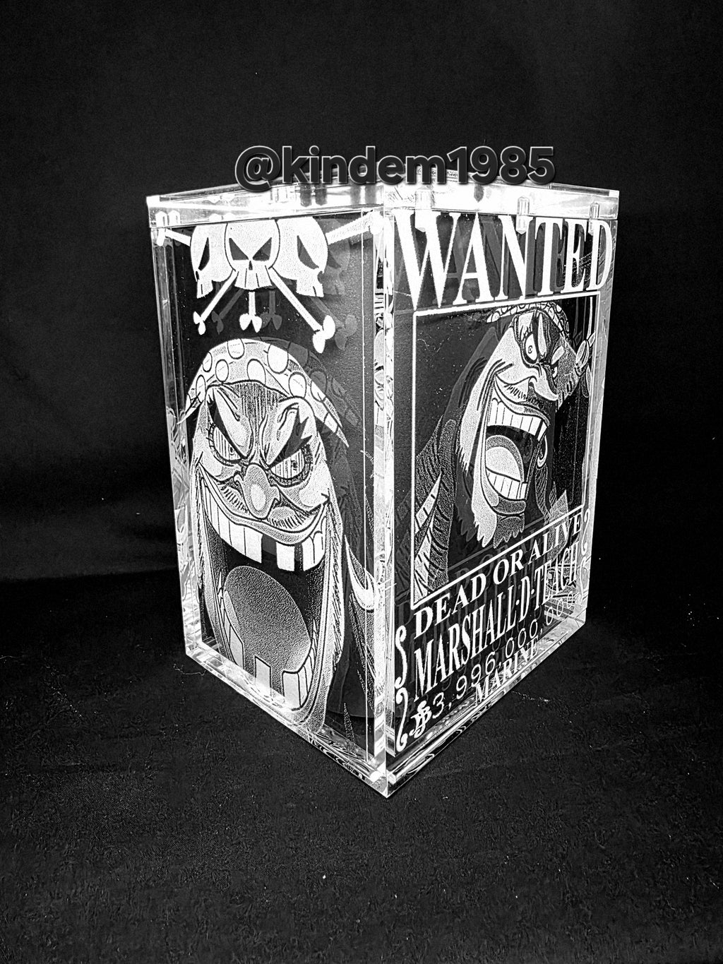 Black Beard One Piece Funko Pop Custom Premium Armor