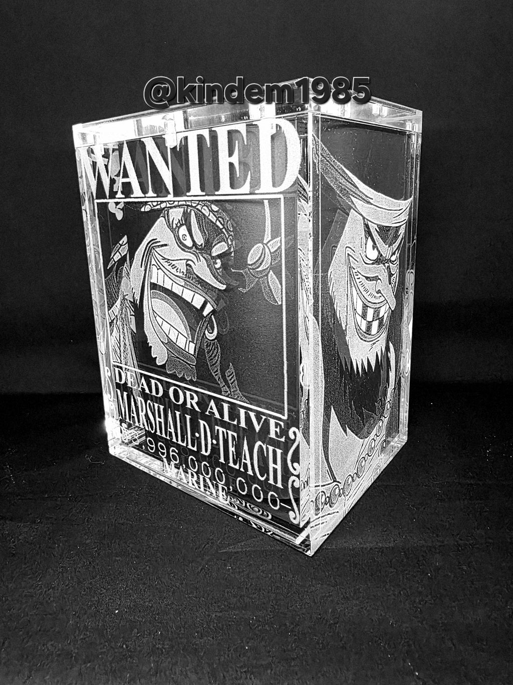 Black Beard One Piece Funko Pop Custom Premium Armor