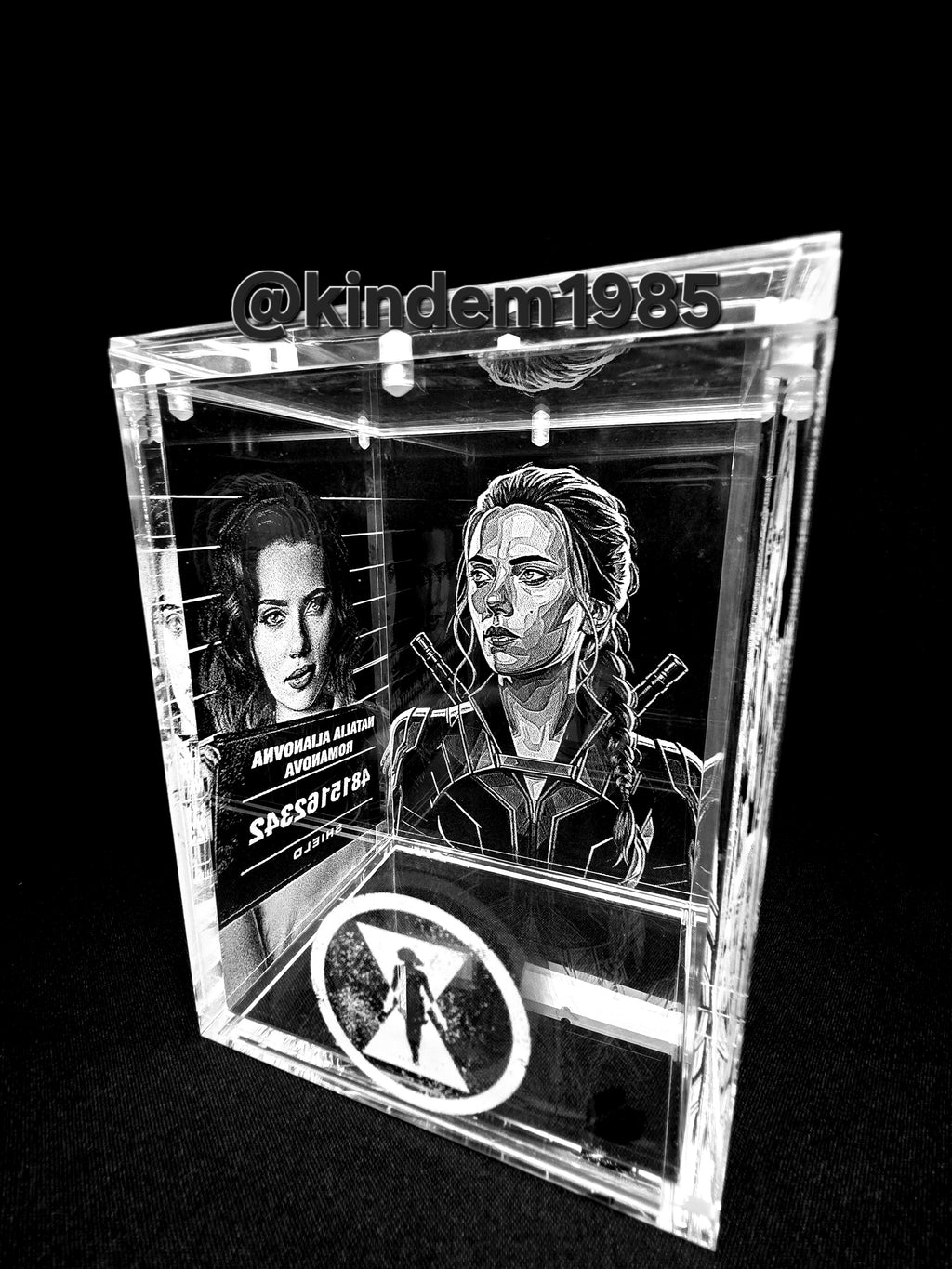 Black Widow Funko Pop Custom Premium Armor