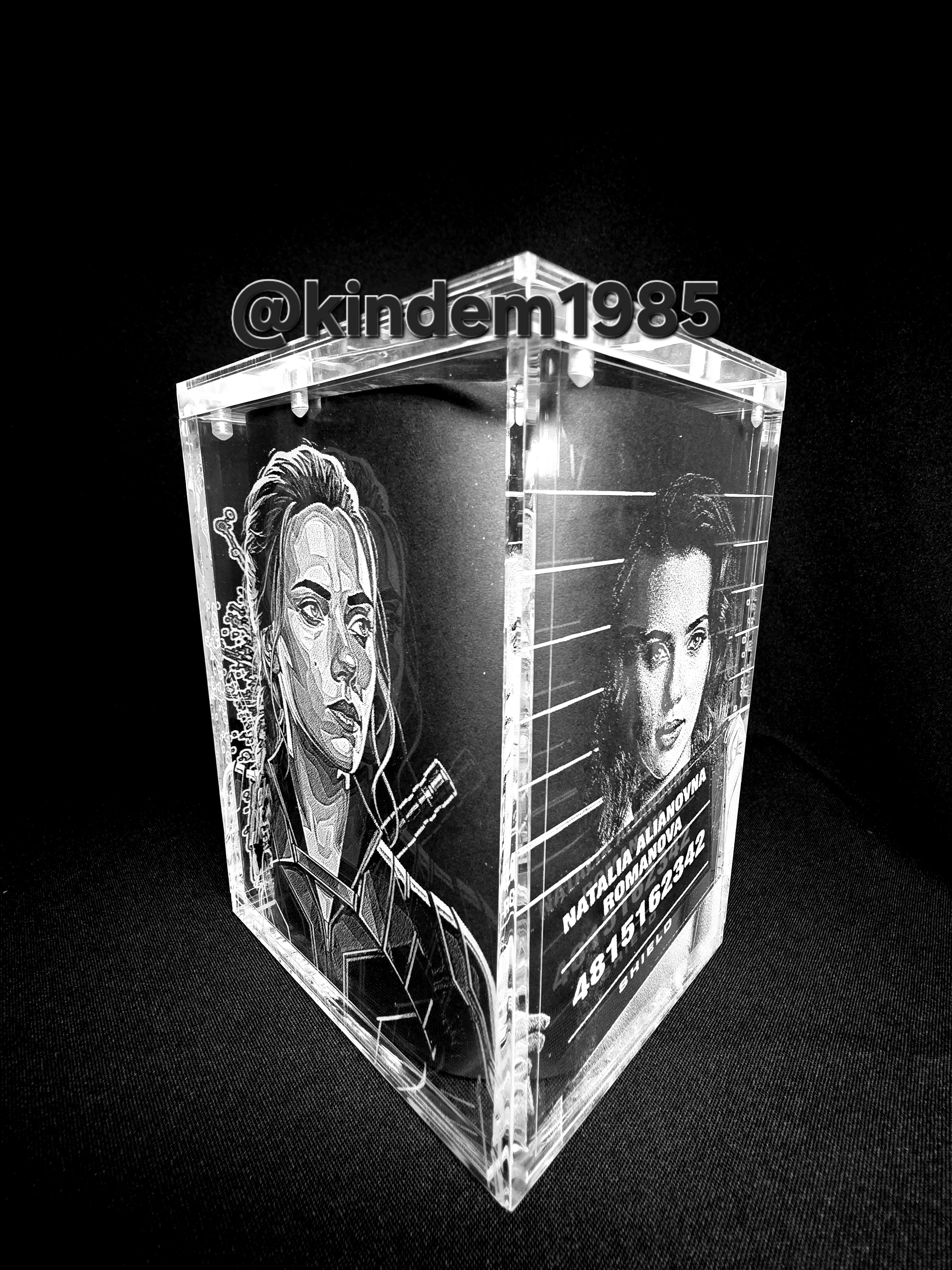 Black Widow Funko Pop Custom Premium Armor