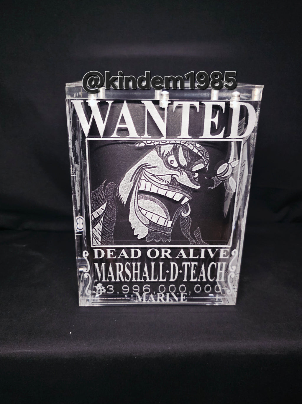 Black Beard OP Funko Pop Custom Premium Armor