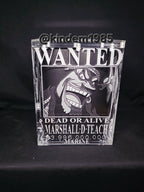 Black Beard OP Funko Pop Custom Premium Armor