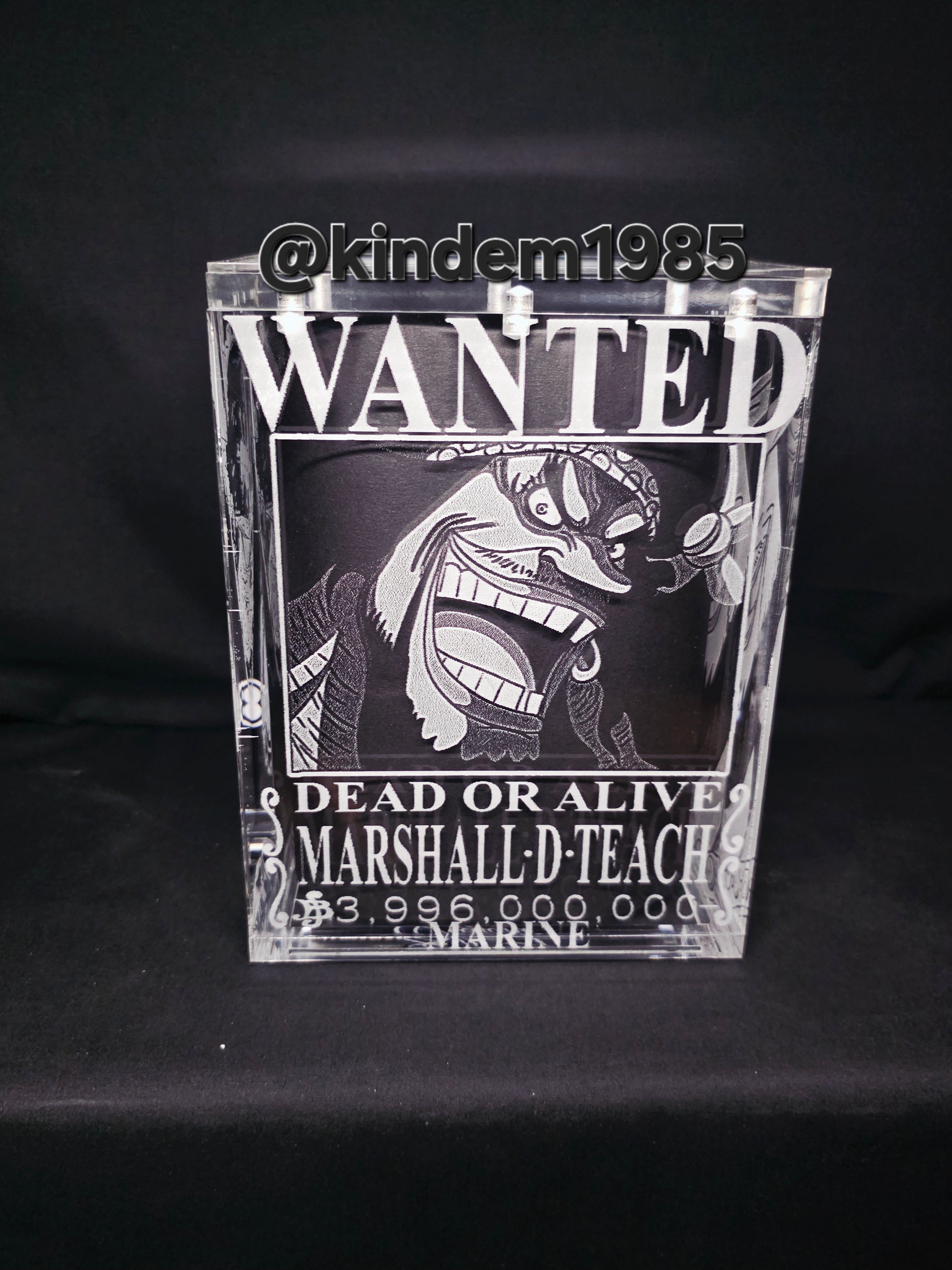 Black Beard OP Funko Pop Custom Premium Armor