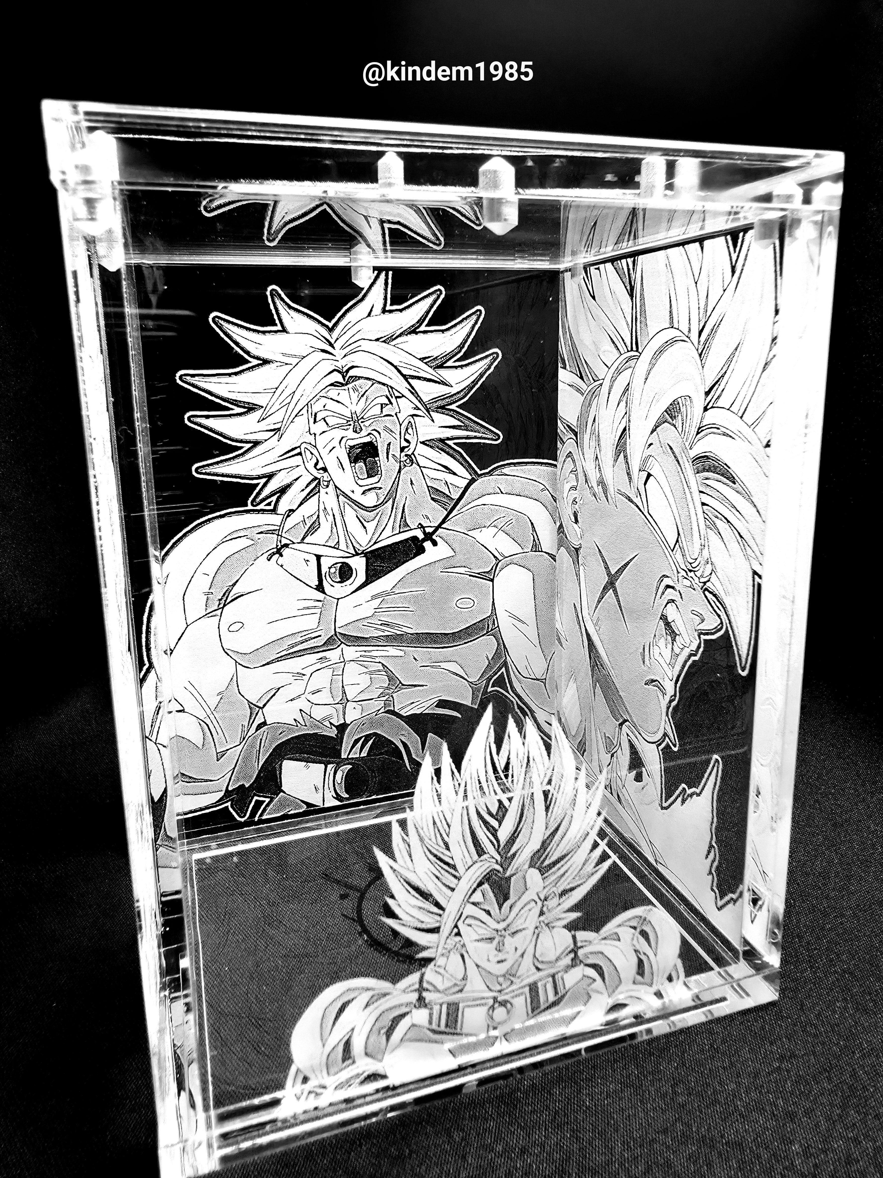 Broly DBZ Funko Pop Custom Premium Armor