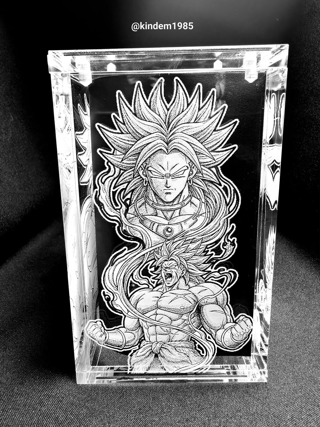Broly DBZ Funko Pop Custom Premium Armor