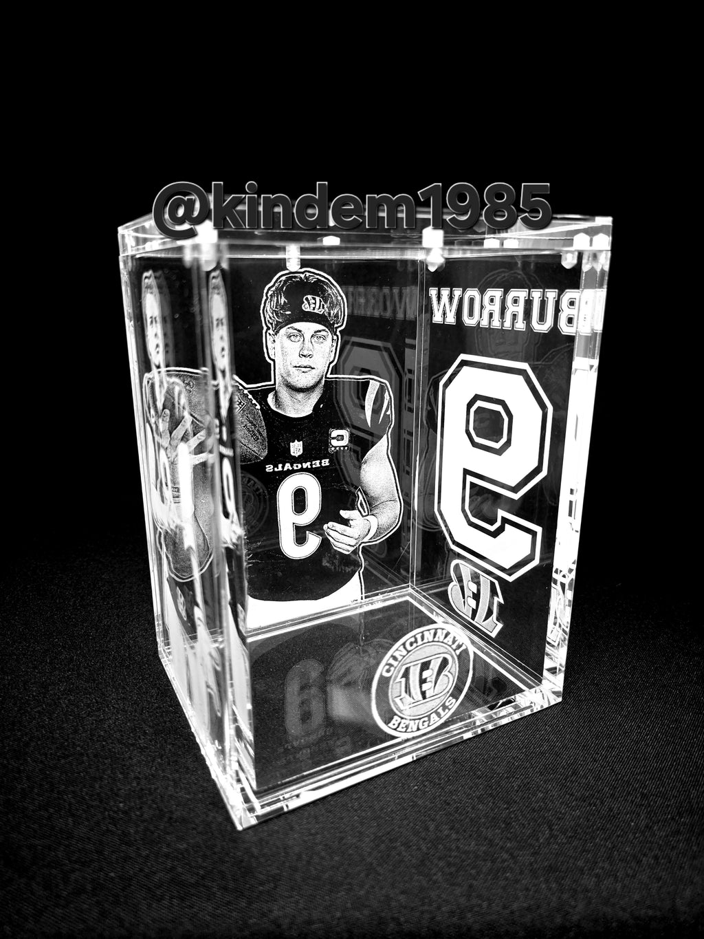 Joe Burrow Funko Pop Custom Premium Armor