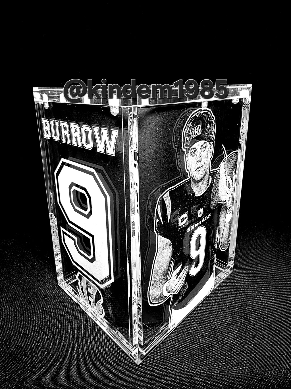 Joe Burrow Funko Pop Custom Premium Armor