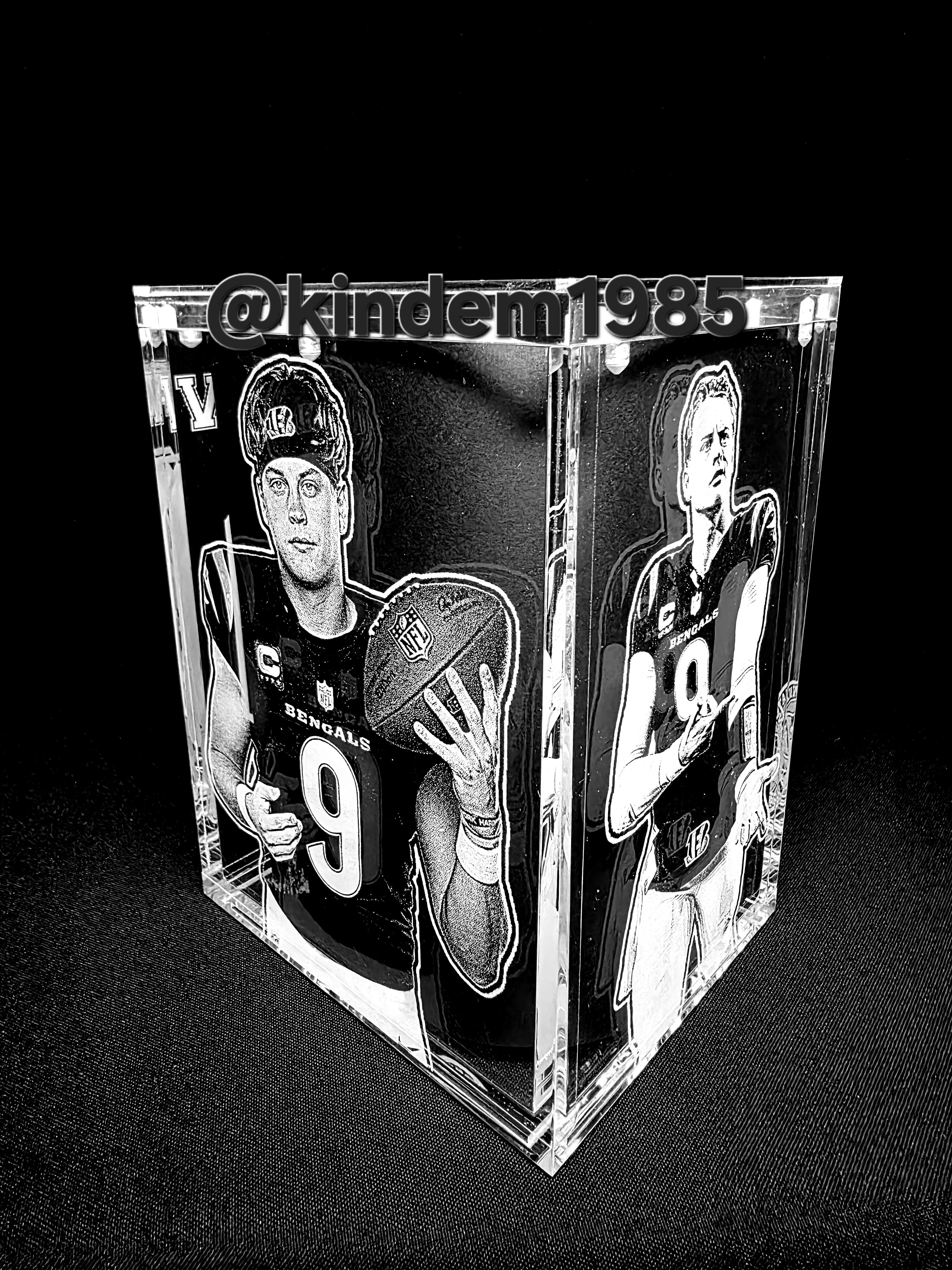Joe Burrow Funko Pop Custom Premium Armor
