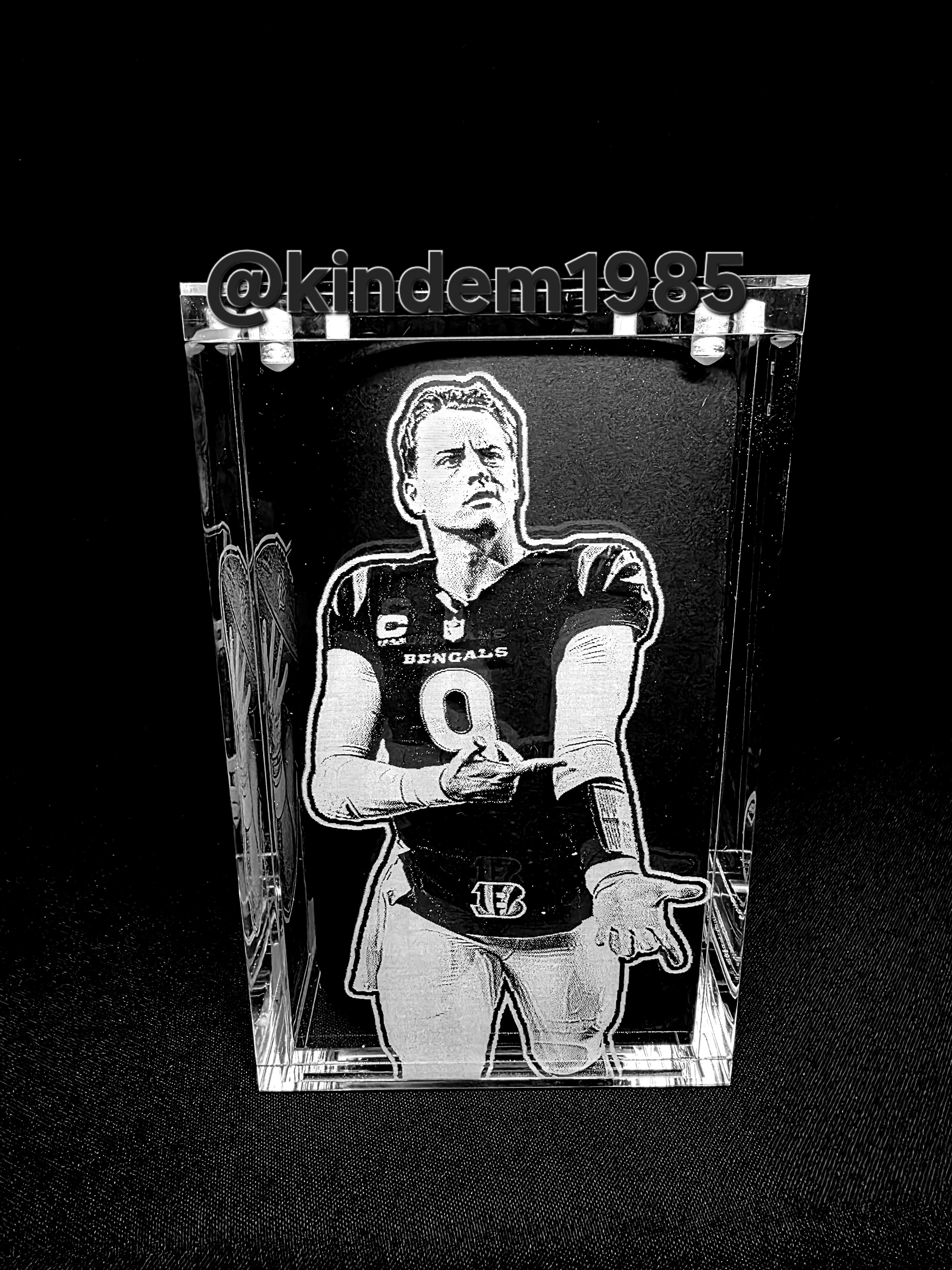 Joe Burrow Funko Pop Custom Premium Armor