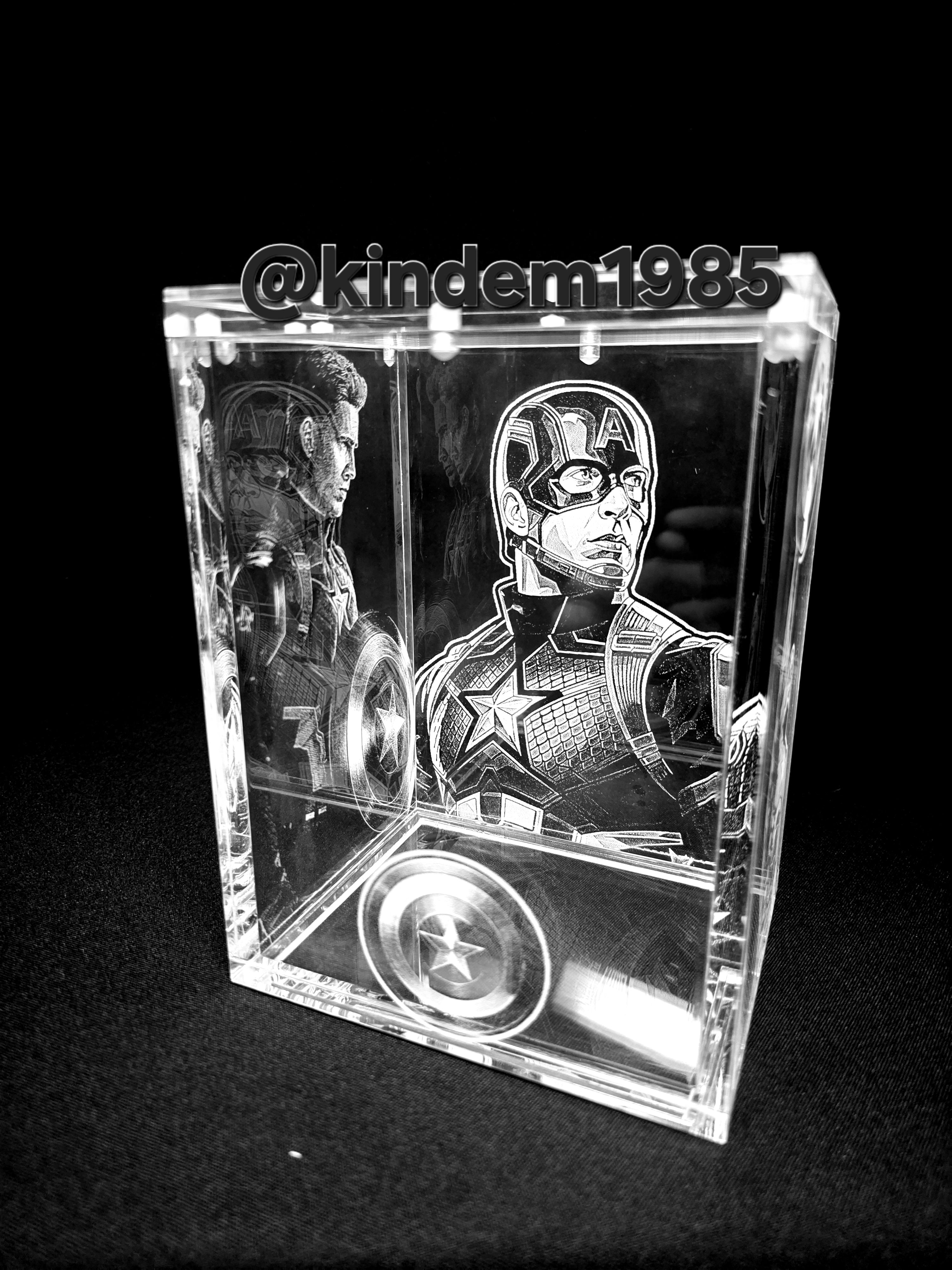 Captain America Funko Pop Custom Premium Armor