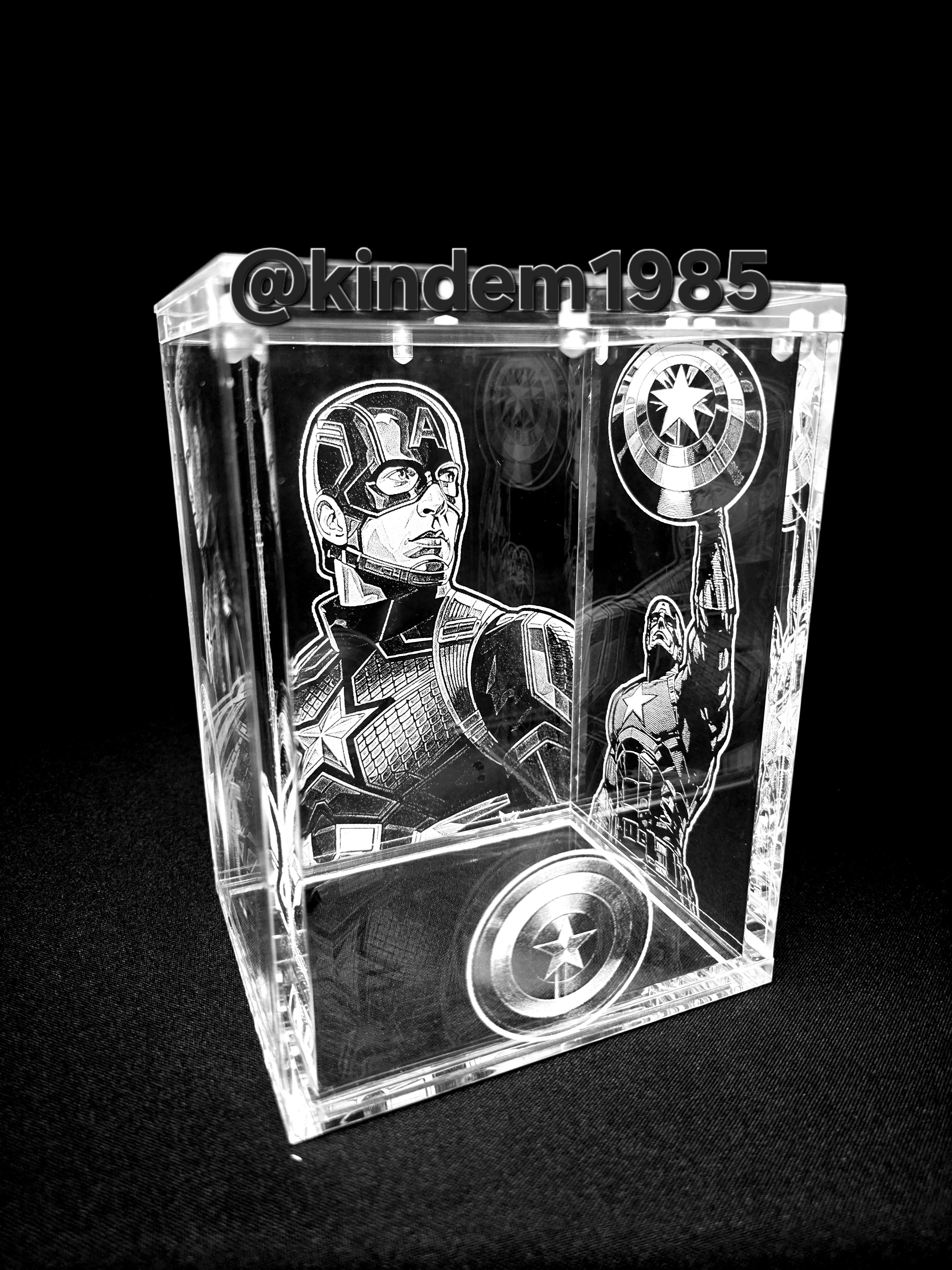 Captain America Funko Pop Custom Premium Armor