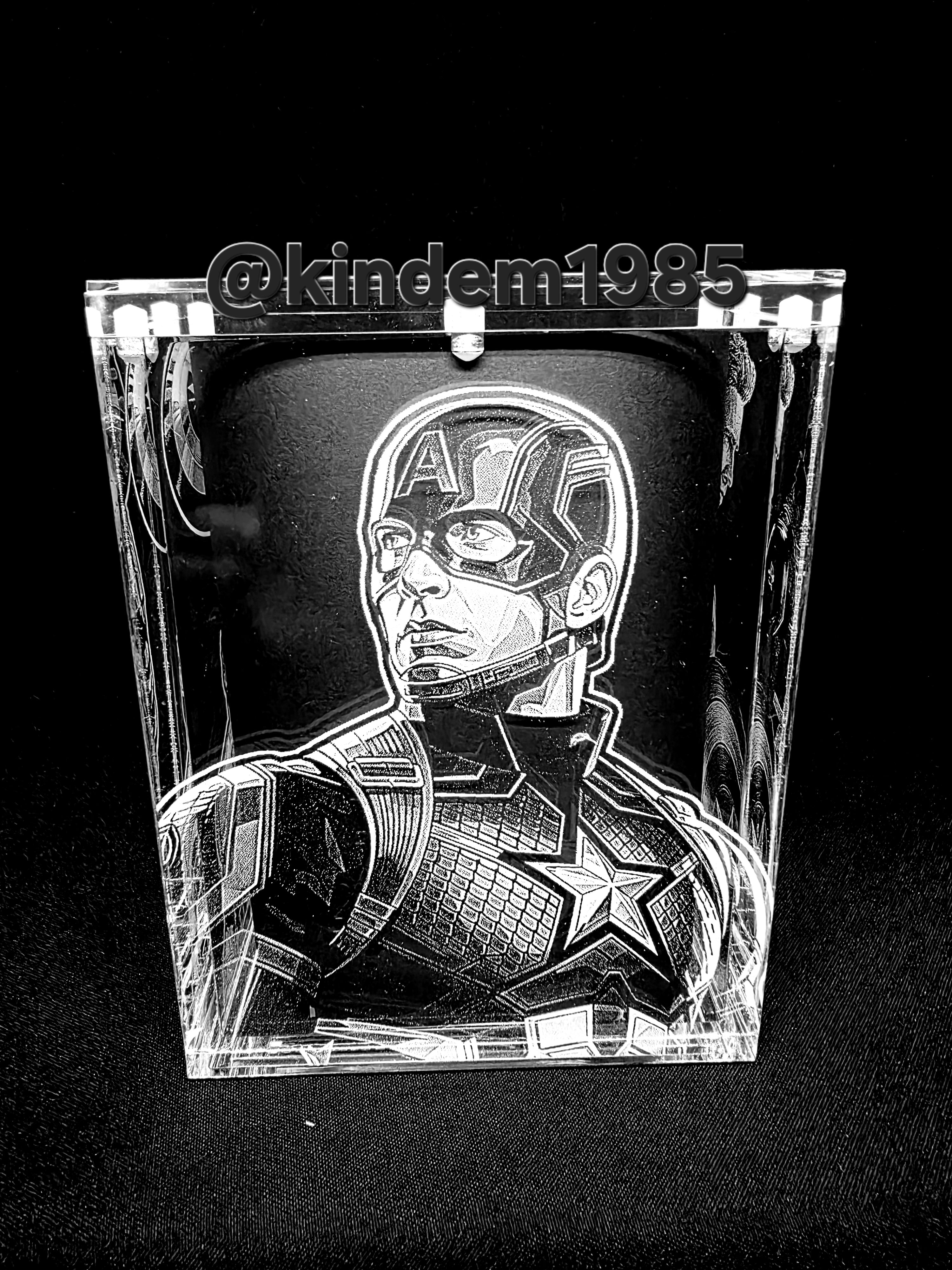 Captain America Funko Pop Custom Premium Armor