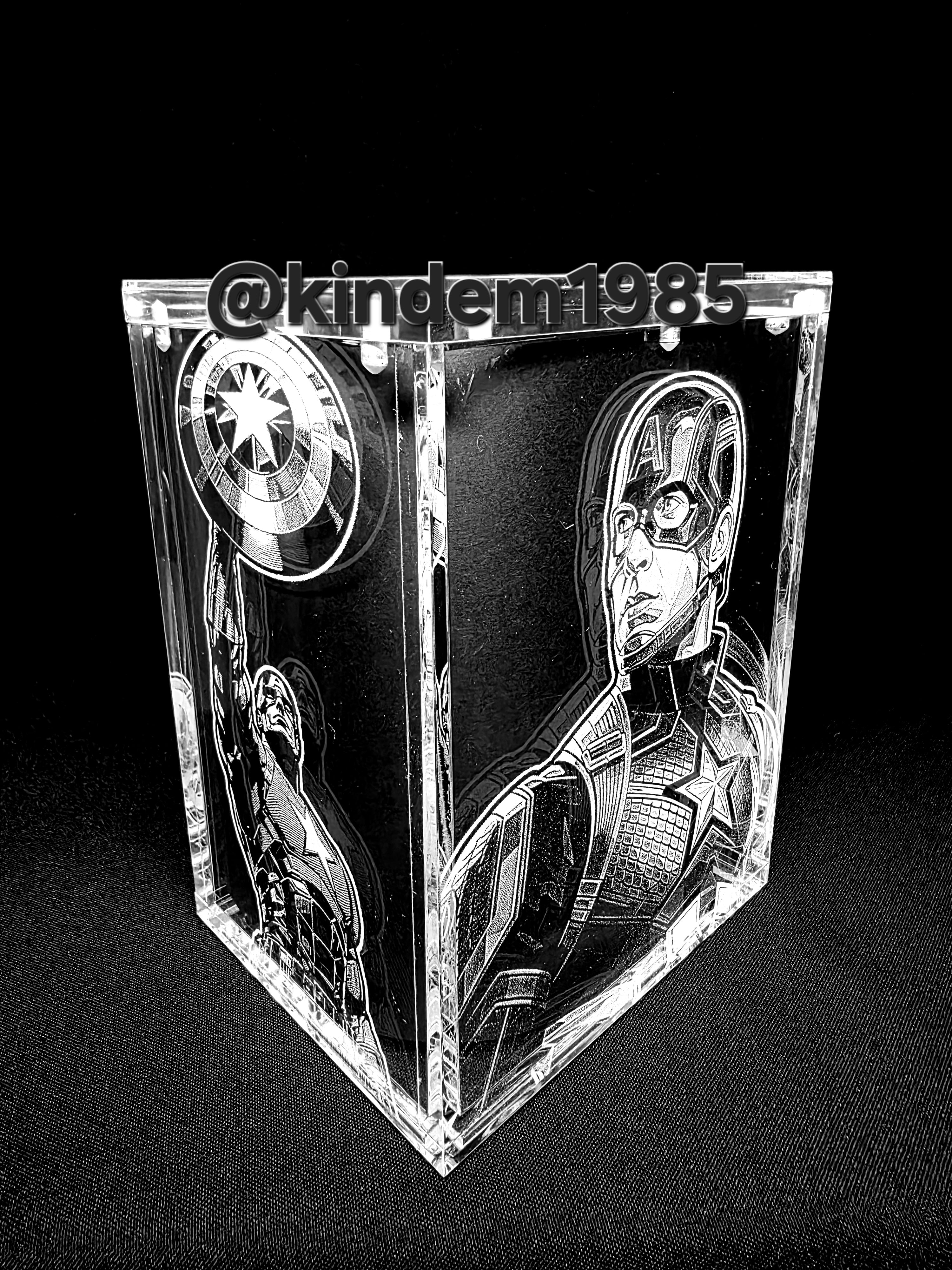 Captain America Funko Pop Custom Premium Armor