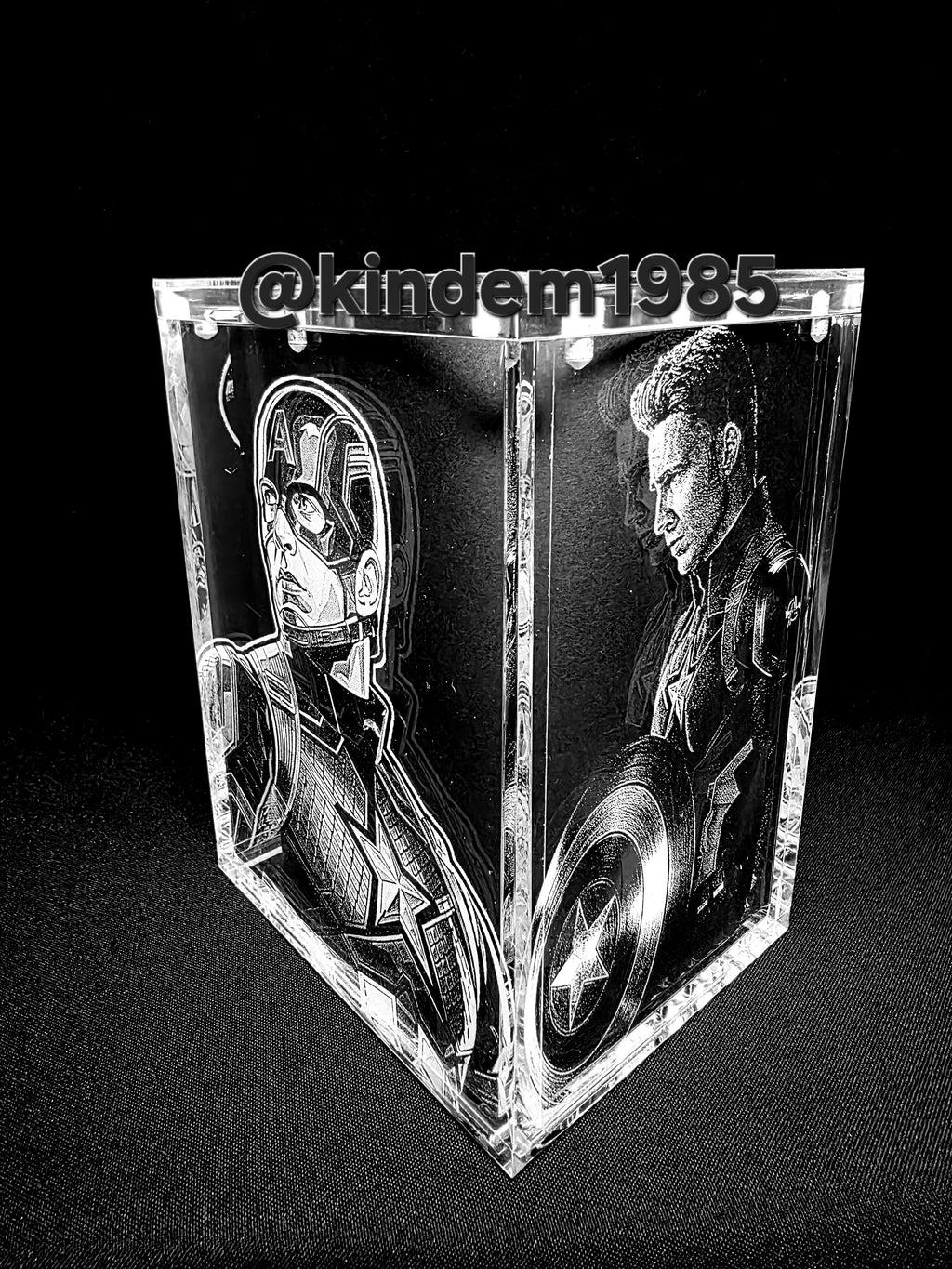 Captain America Funko Pop Custom Premium Armor
