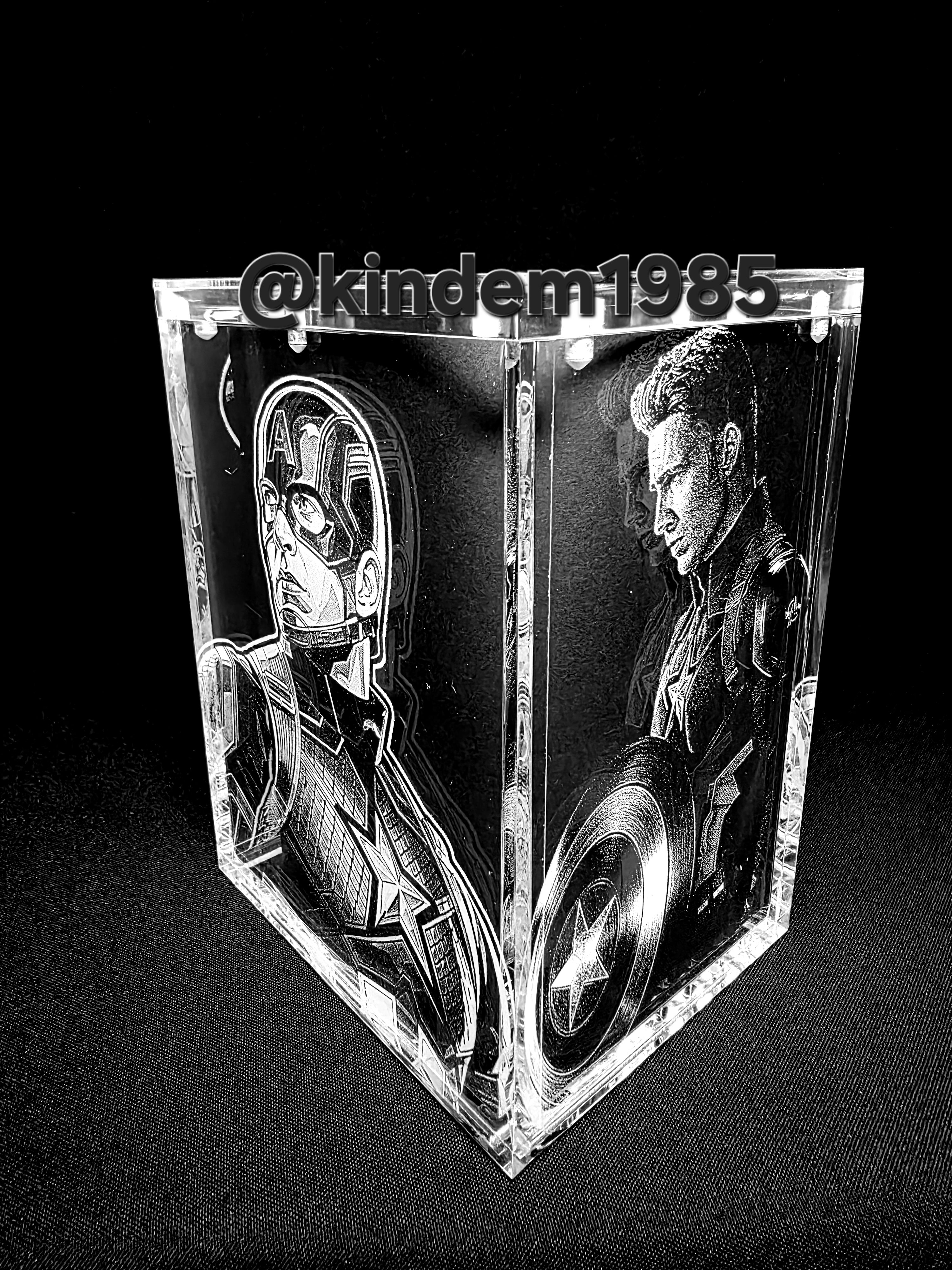 Captain America Funko Pop Custom Premium Armor