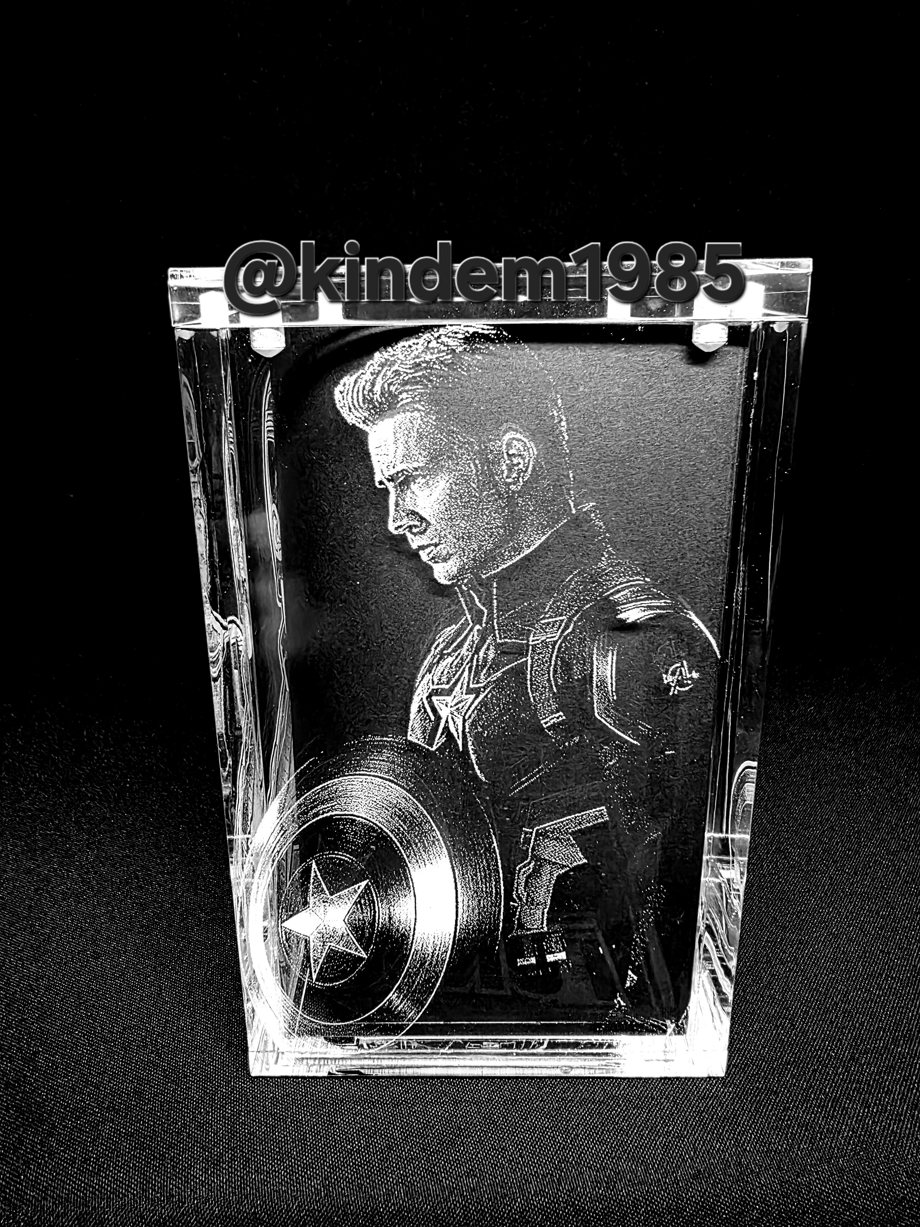 Captain America Funko Pop Custom Premium Armor