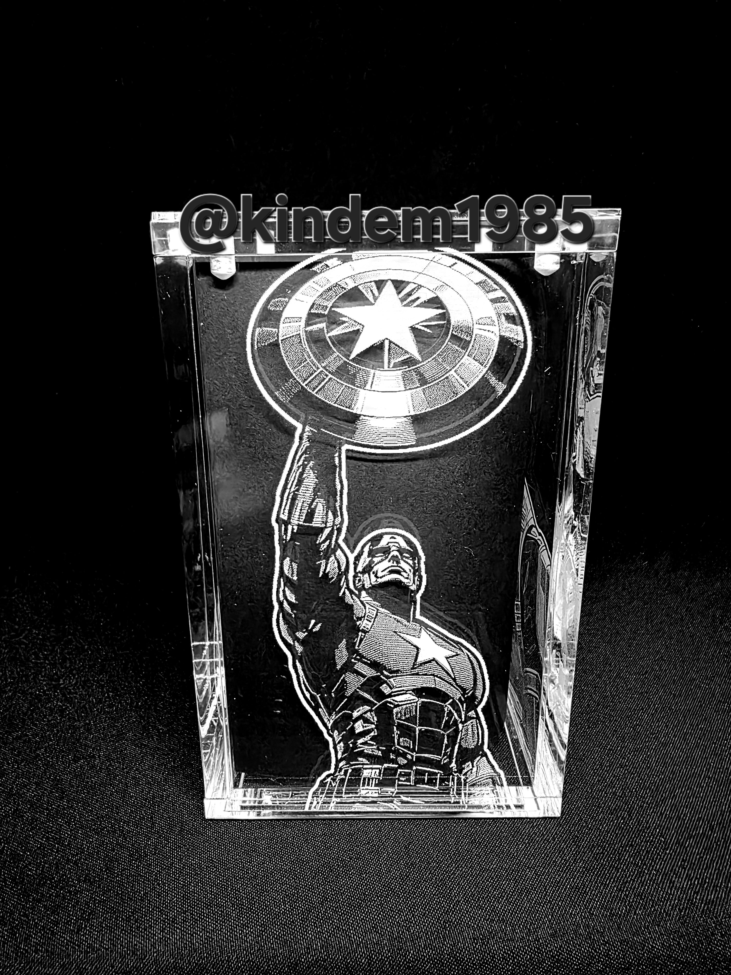 Captain America Funko Pop Custom Premium Armor