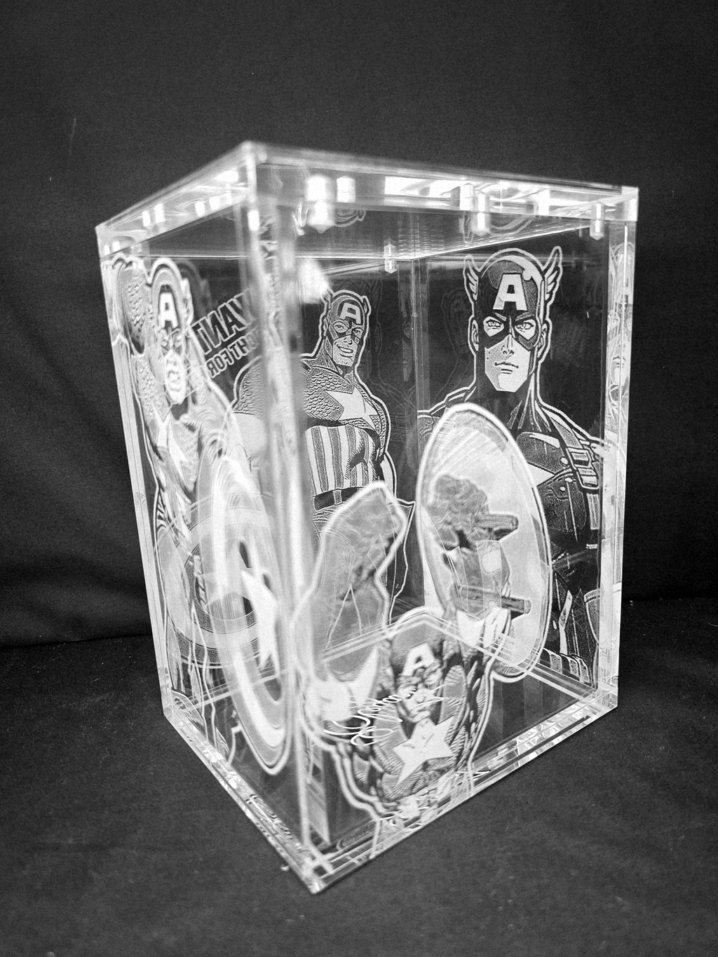 Captain America Funko Pop Custom Premium Armor