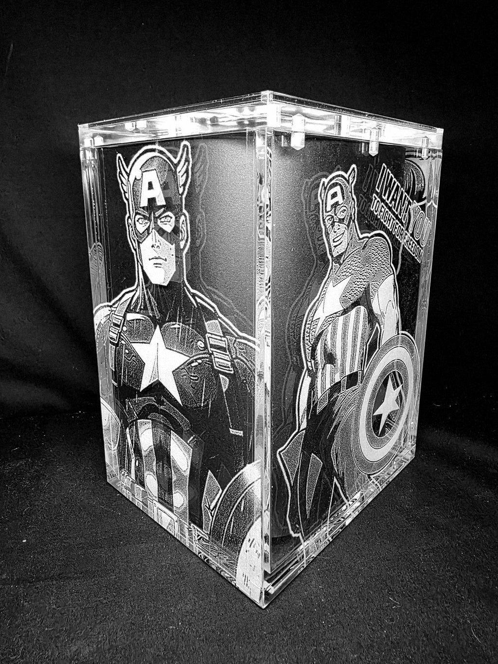 Captain America Funko Pop Custom Premium Armor