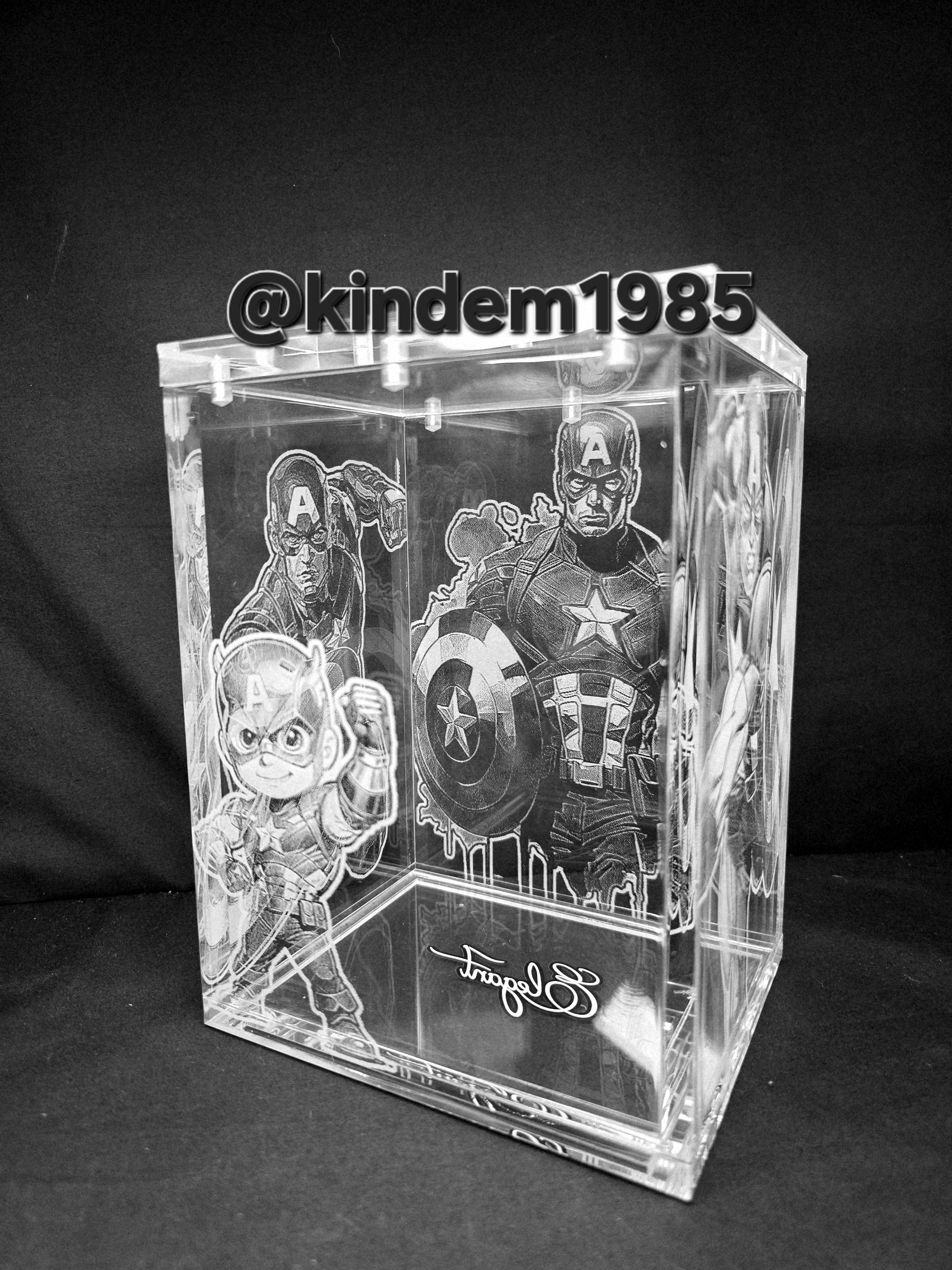 Captain America Funko Pop Custom Premium Armor