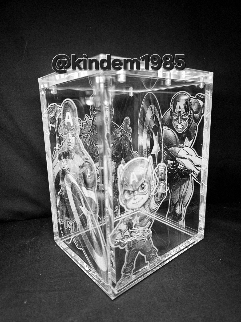 Captain America Funko Pop Custom Premium Armor