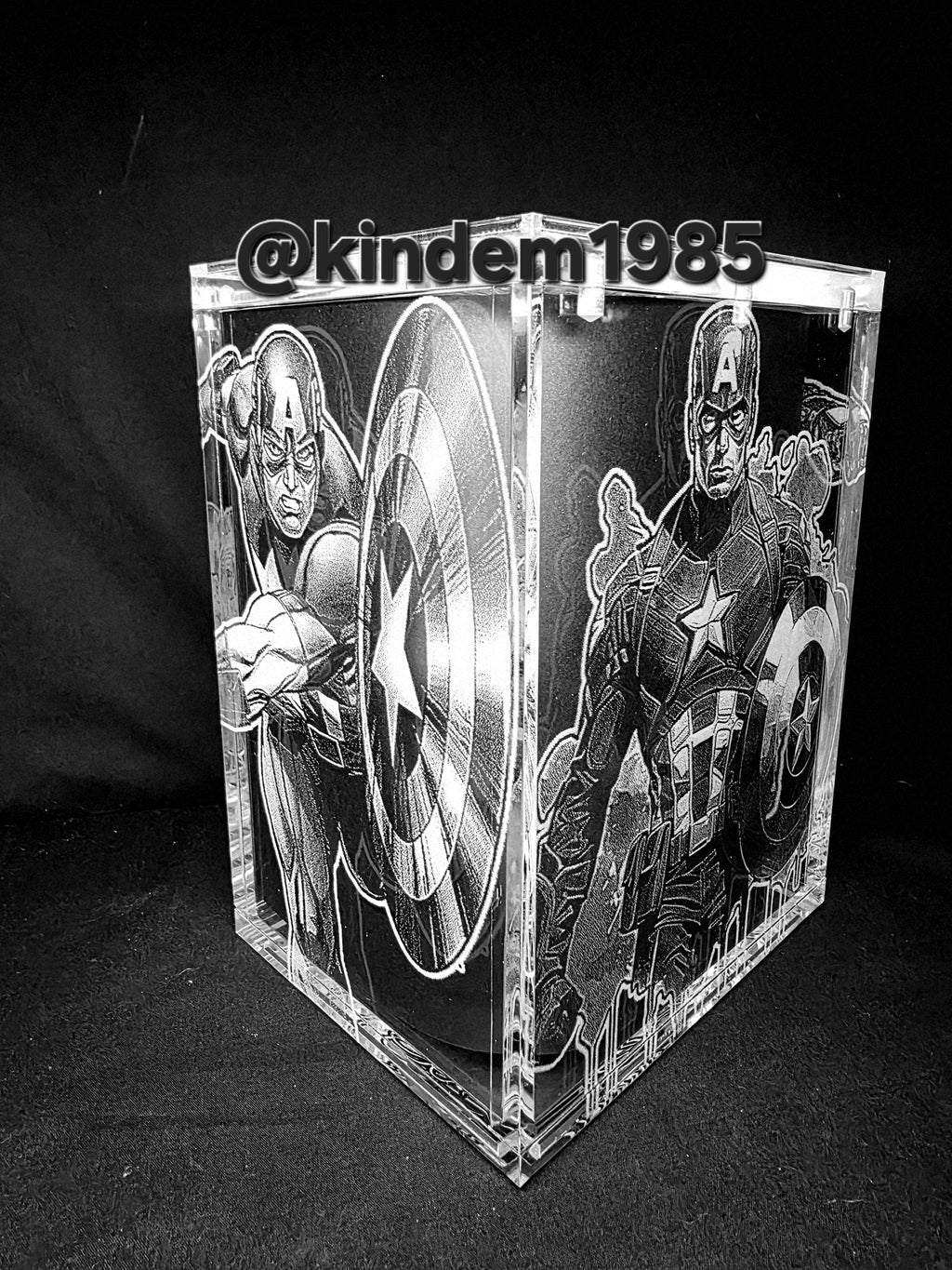 Captain America Funko Pop Custom Premium Armor