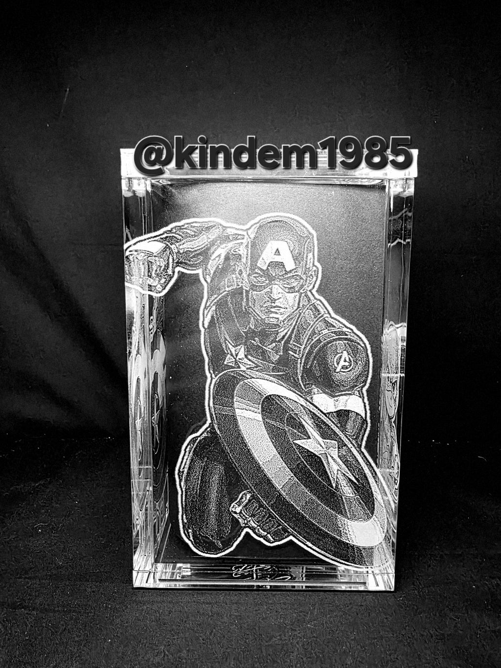 Captain America Funko Pop Custom Premium Armor