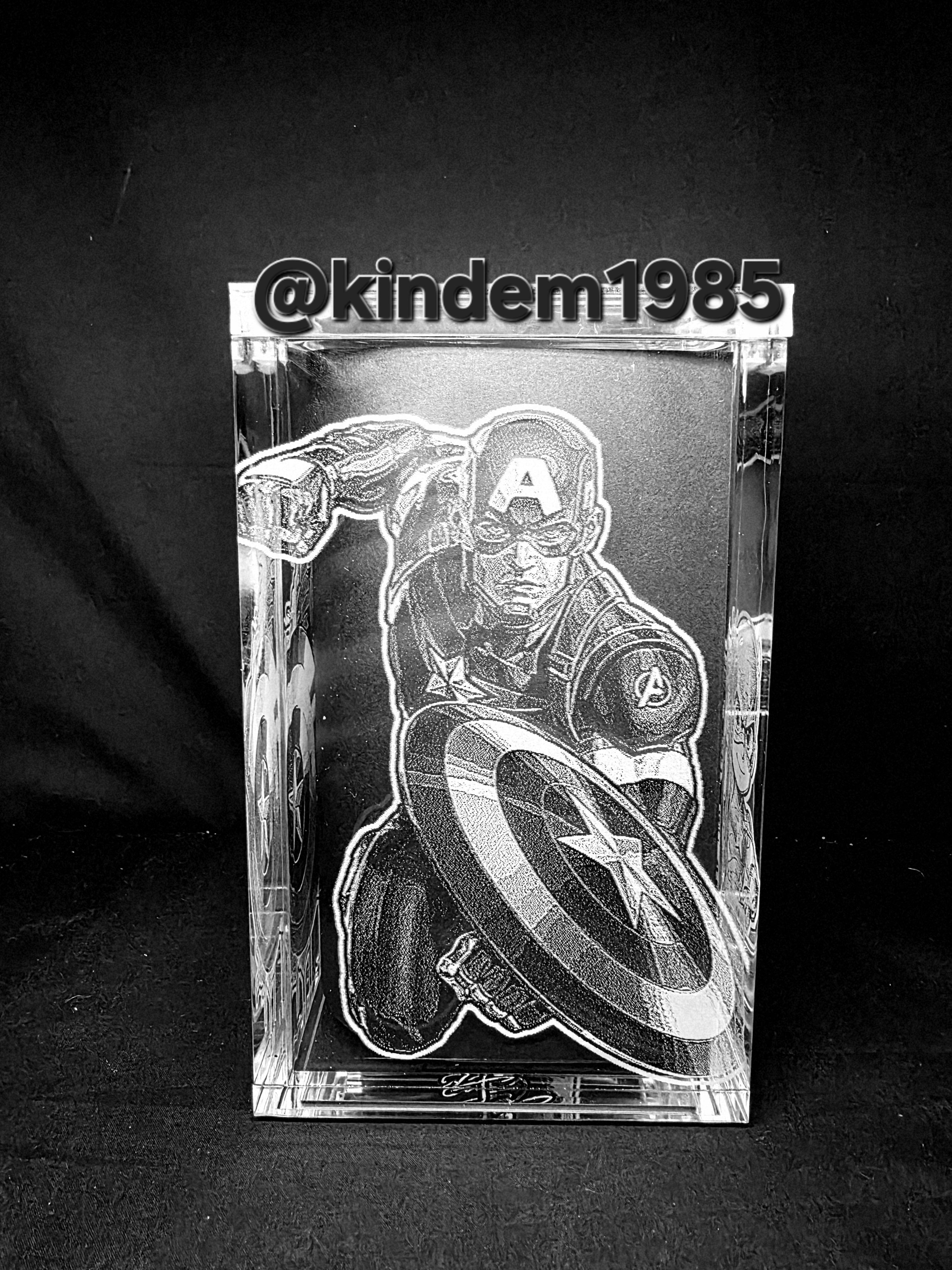 Captain America Funko Pop Custom Premium Armor