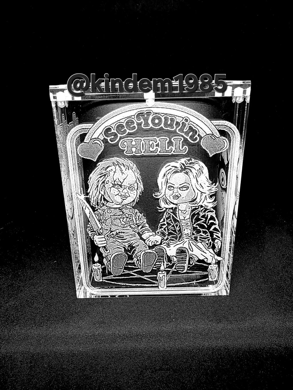 Chucky And Tiffany Funko Pop Custom Premium Armor