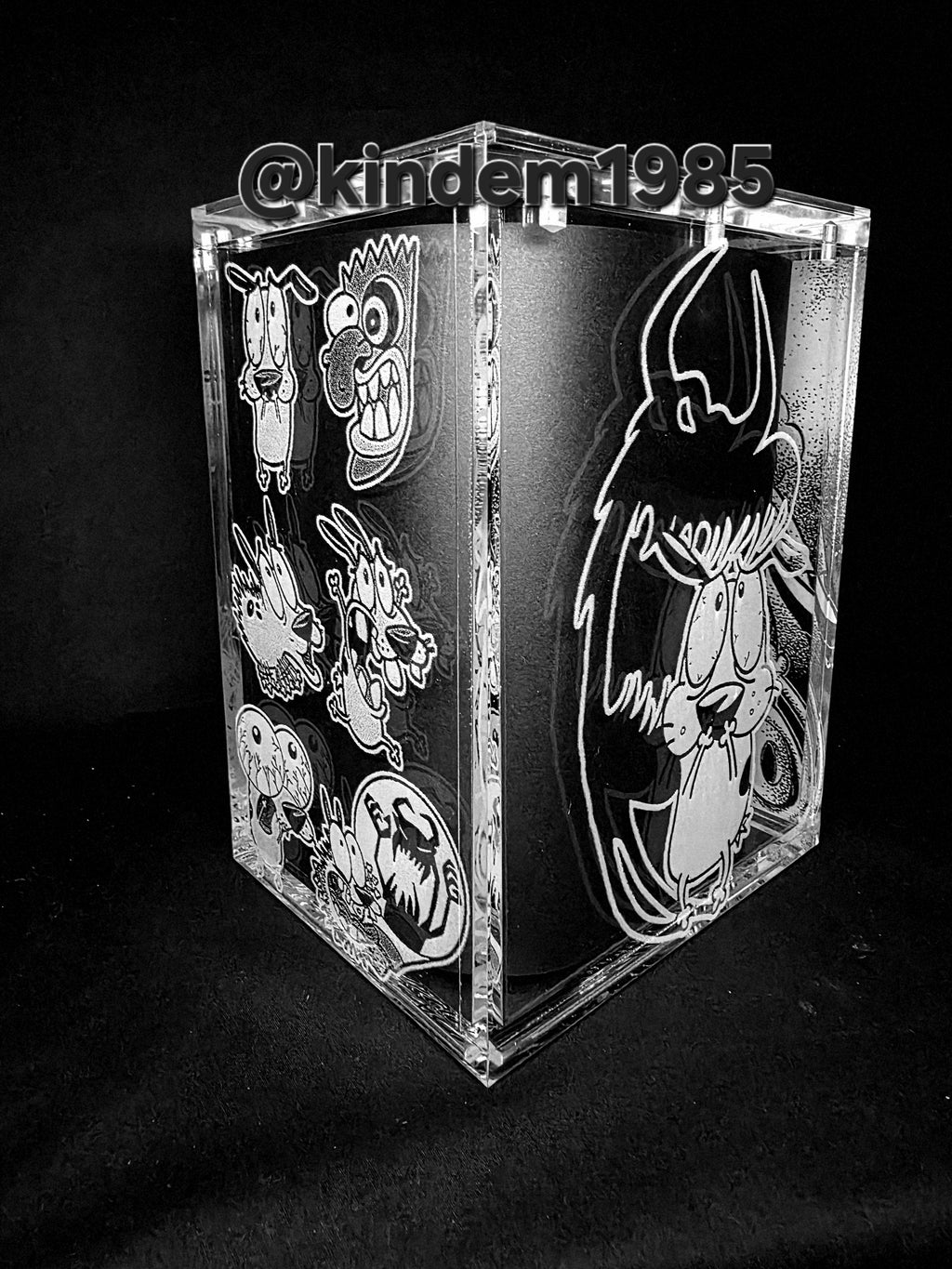 Courage The Cowardly Dog Funko Pop Custom Premium Armor