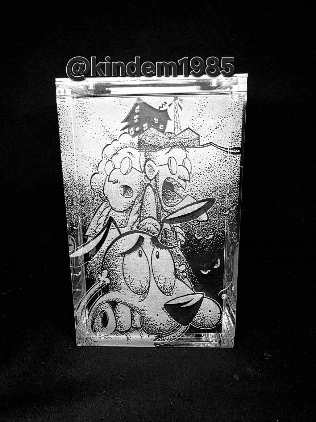 Courage The Cowardly Dog Funko Pop Custom Premium Armor