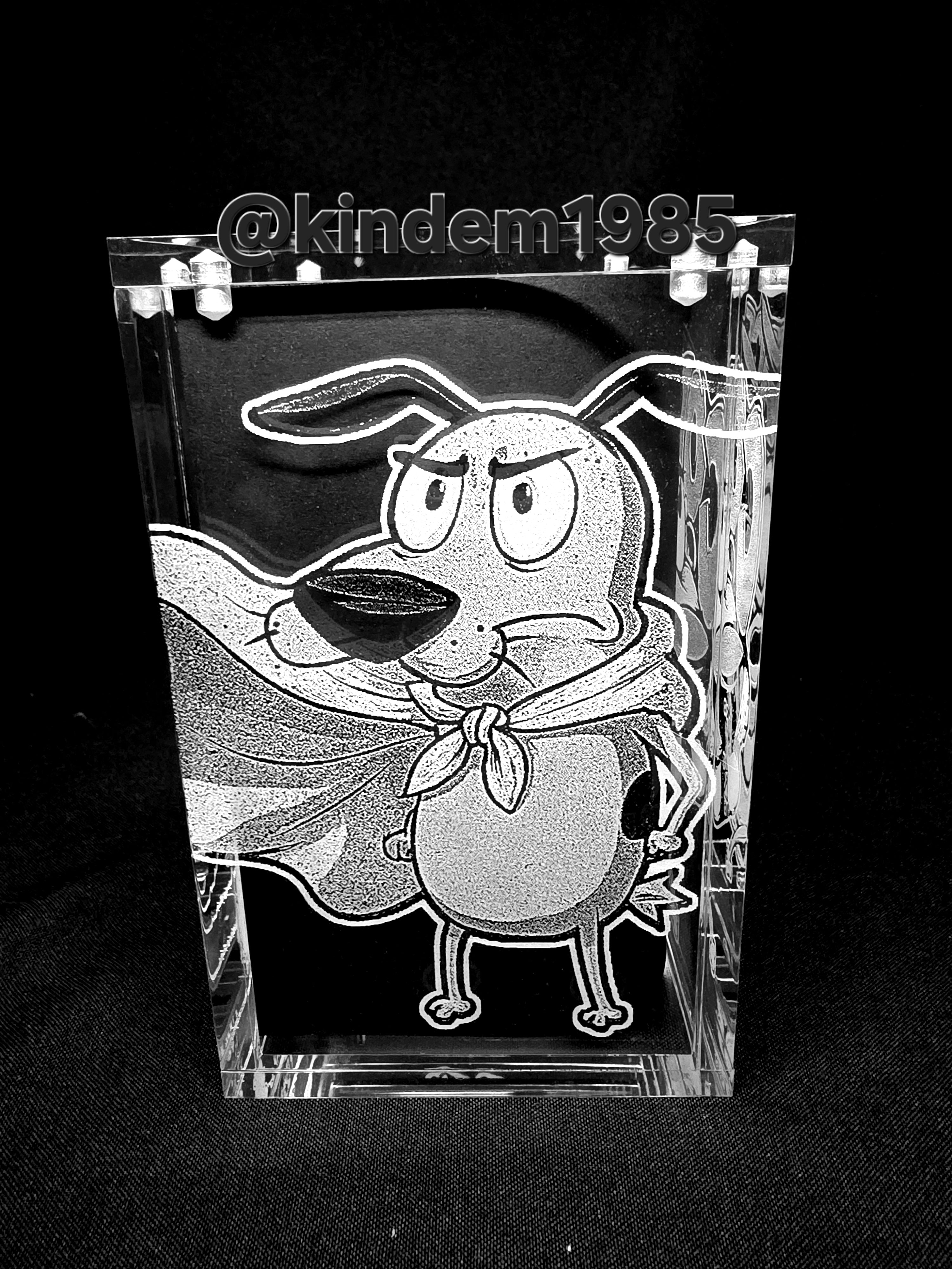 Courage The Cowardly Dog Funko Pop Custom Premium Armor