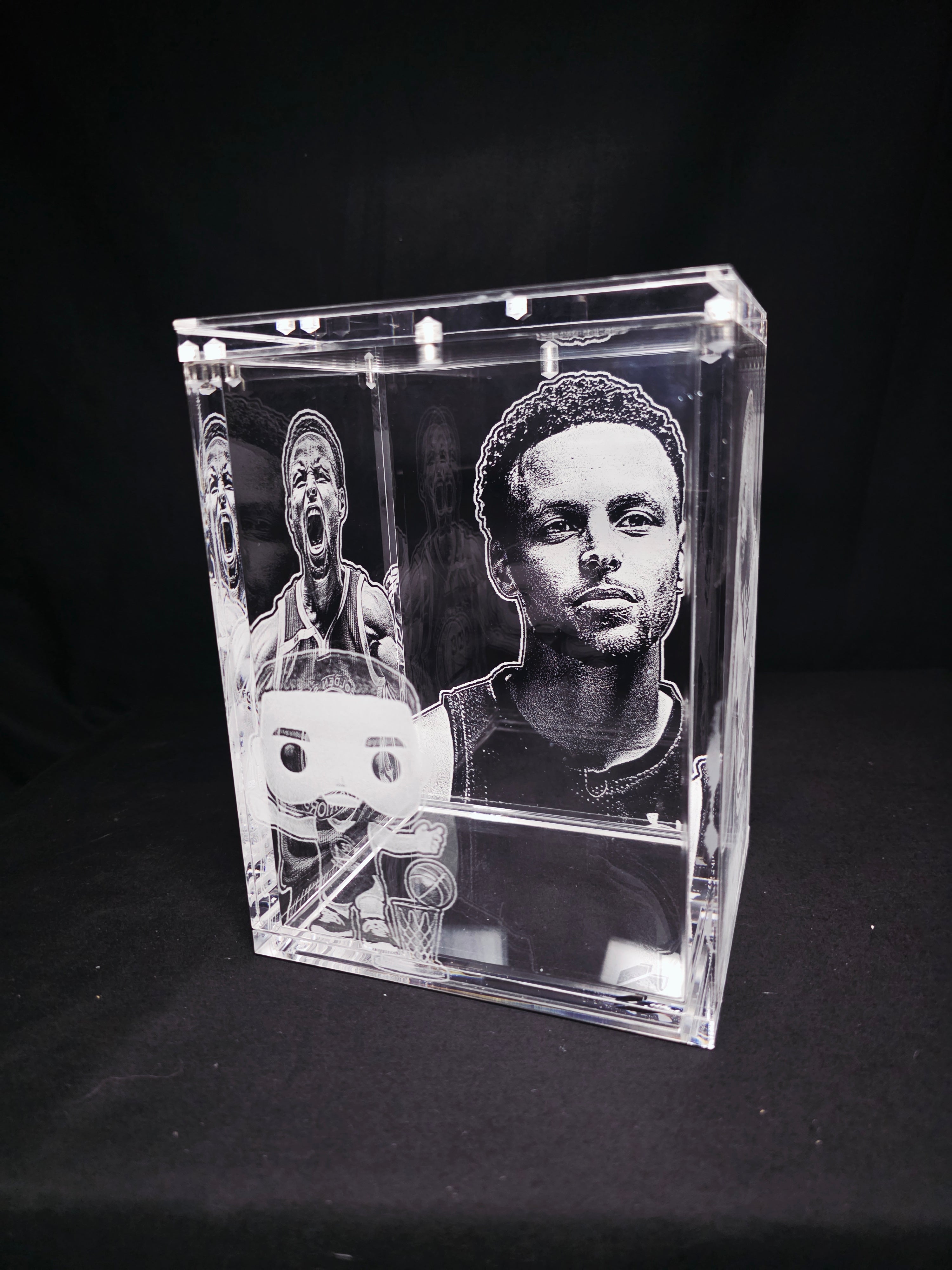 Steph Curry Warriors Funko Pop Custom Premium Armor