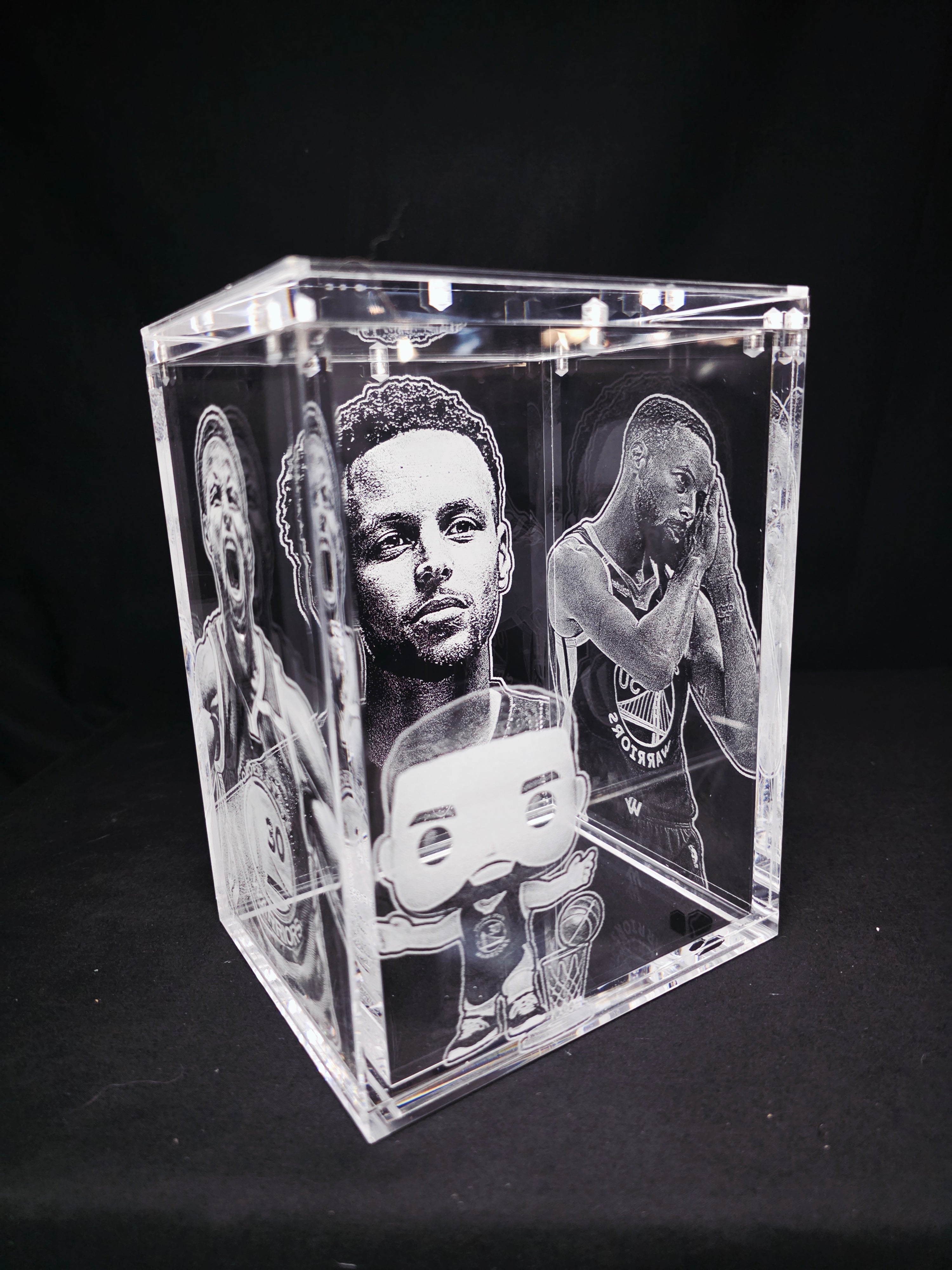 Steph Curry Warriors Funko Pop Custom Premium Armor