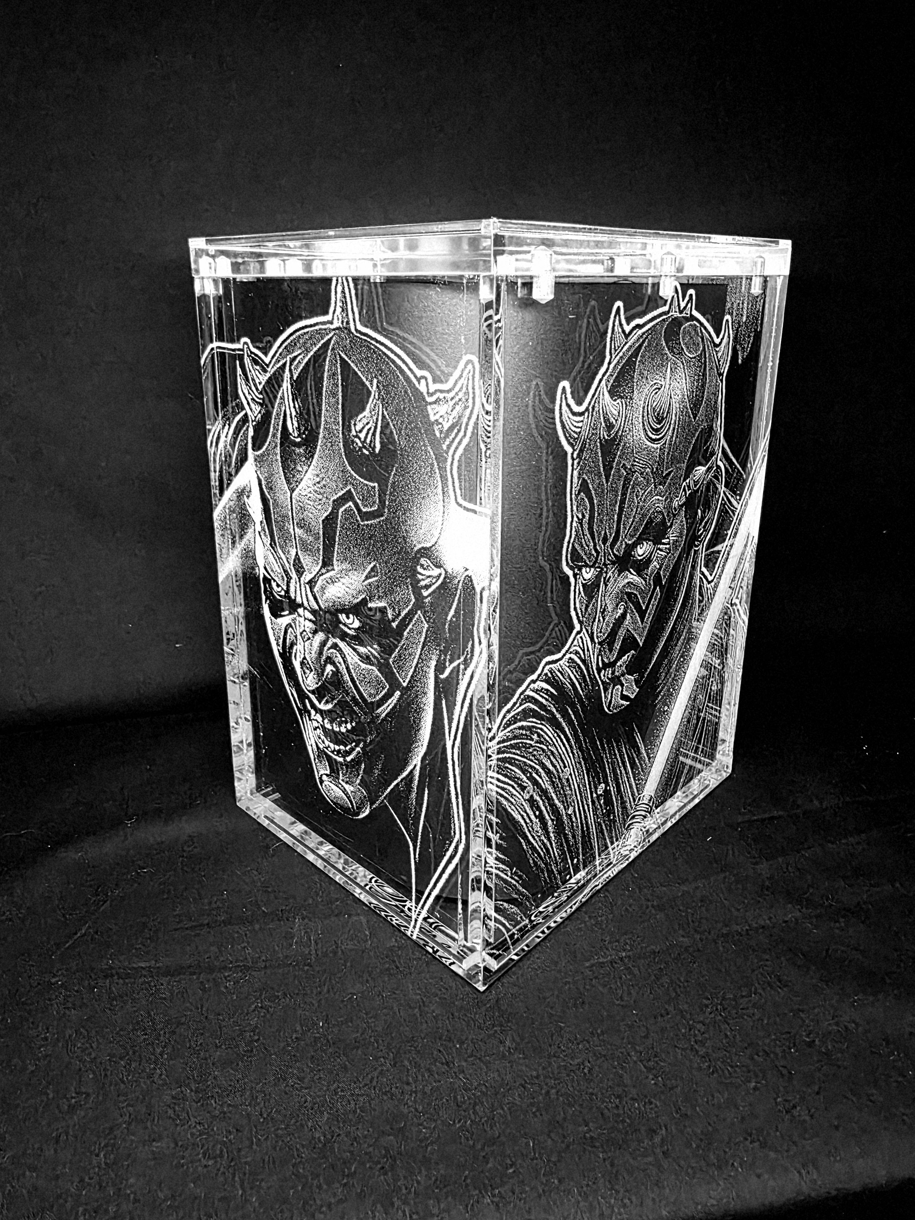 Darth Maul Star Wars Funko Pop Custom Premium Armor