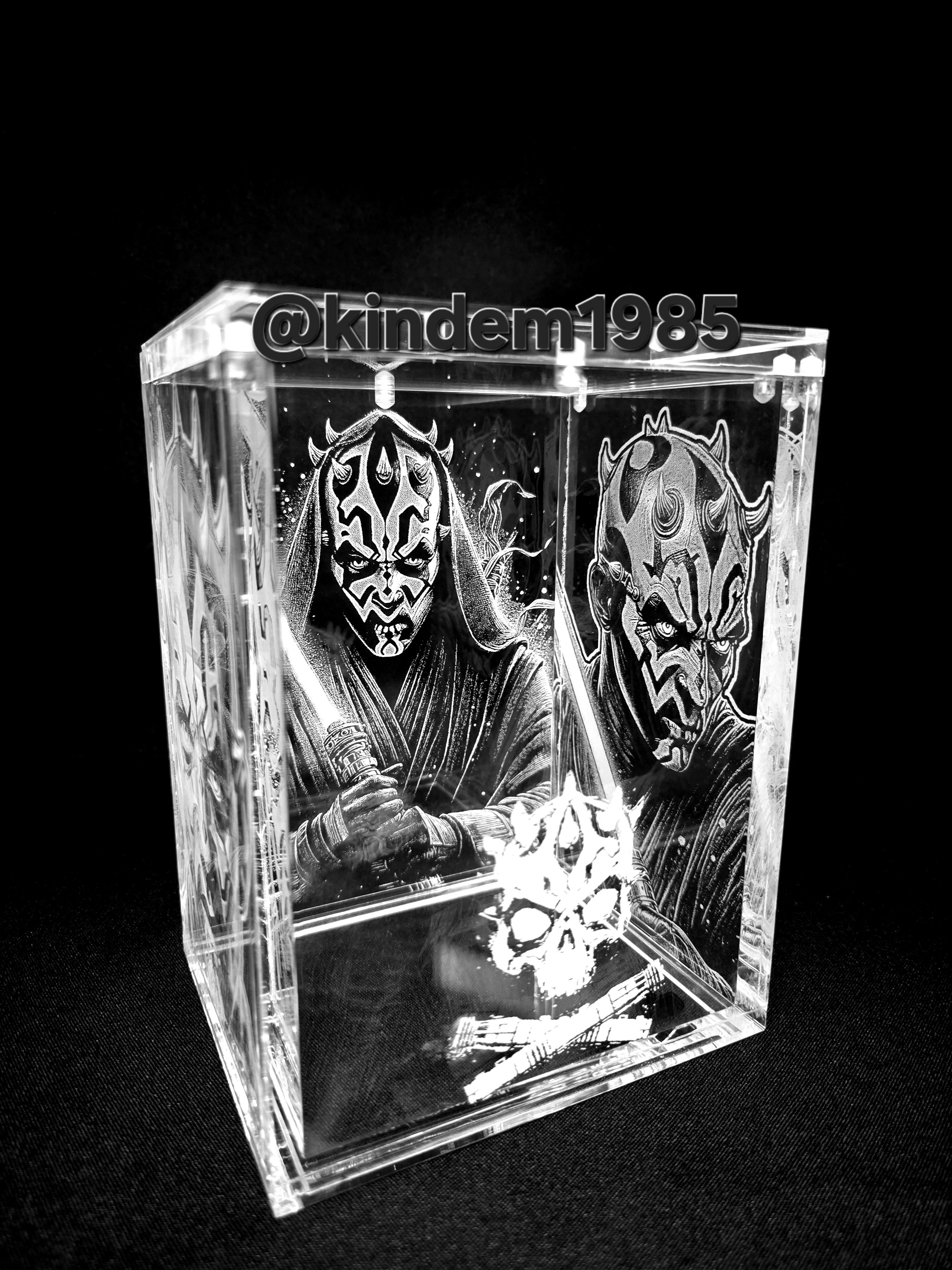 Darth Maul Star Wars Funko Pop Custom Premium Armor