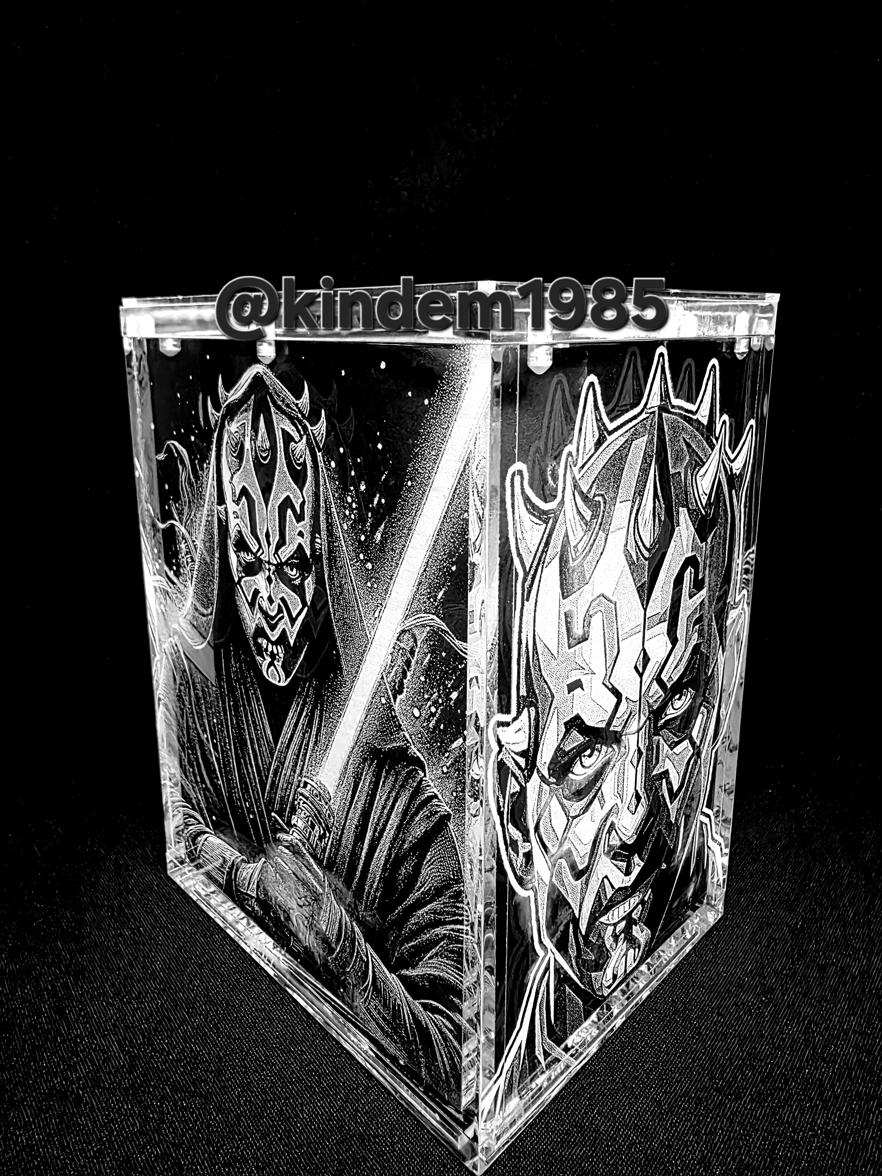 Darth Maul Star Wars Funko Pop Custom Premium Armor