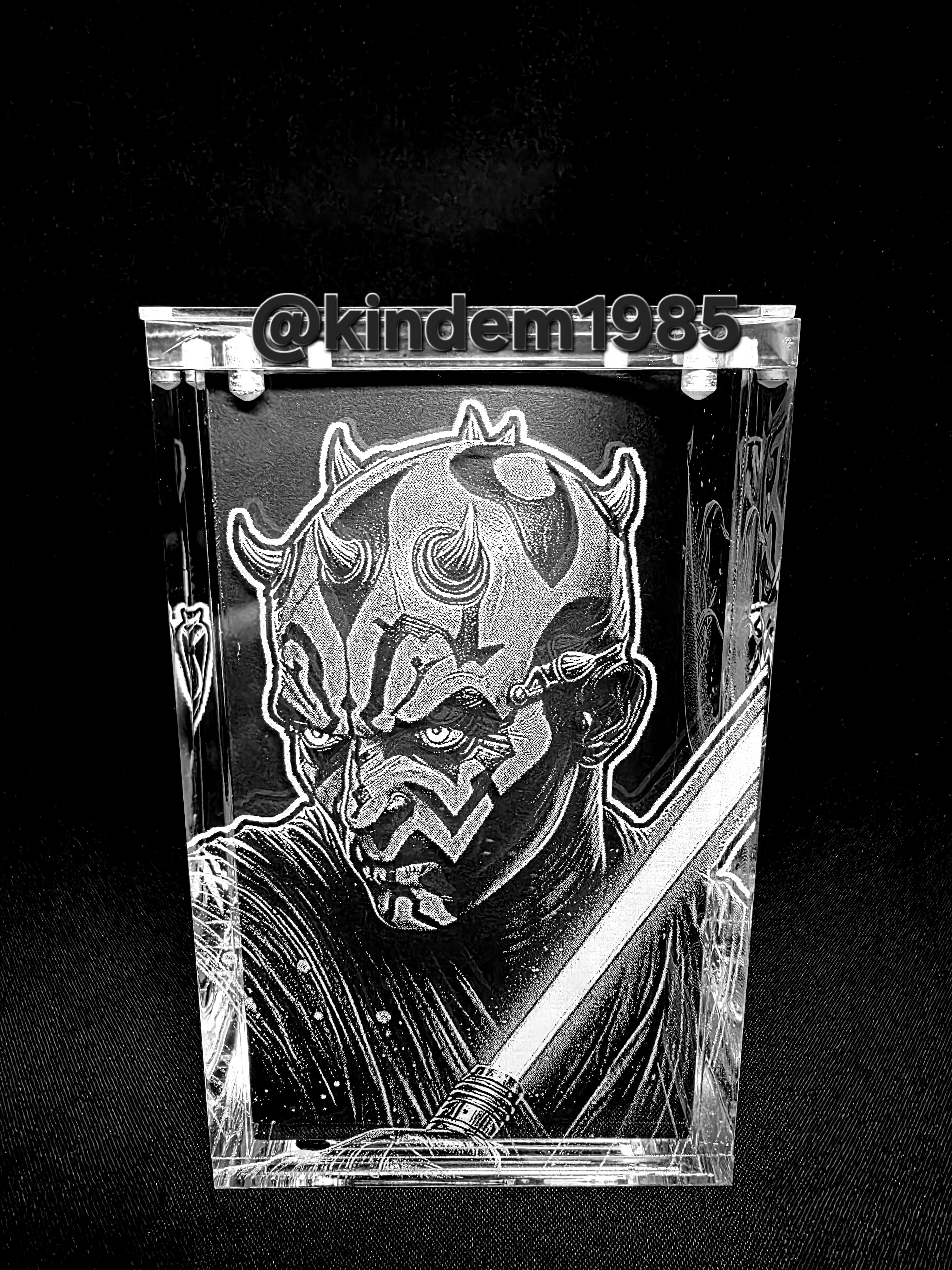 Darth Maul Star Wars Funko Pop Custom Premium Armor