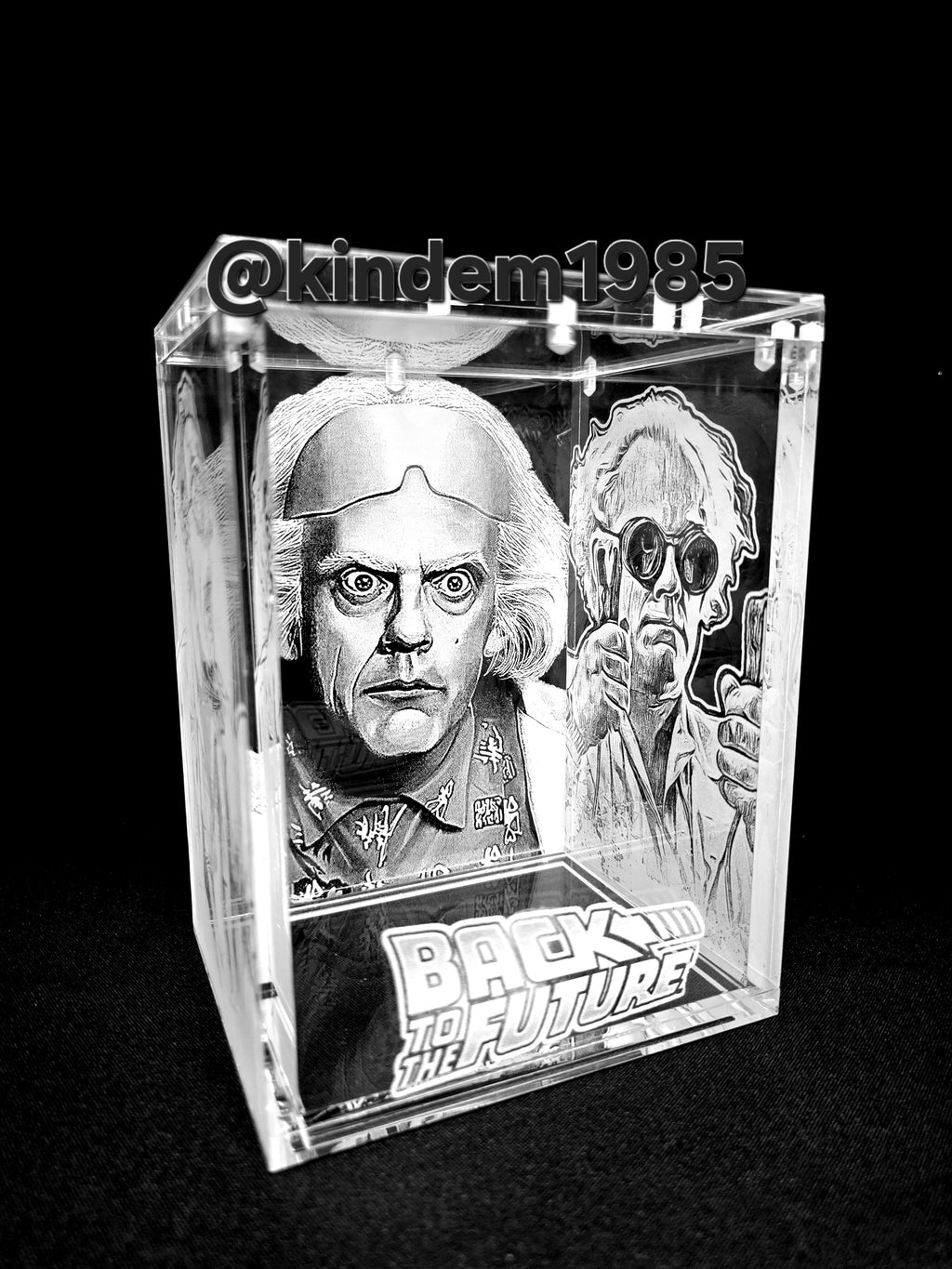 Doc Brown Back To The Future Funko Pop Custom Premium Armor